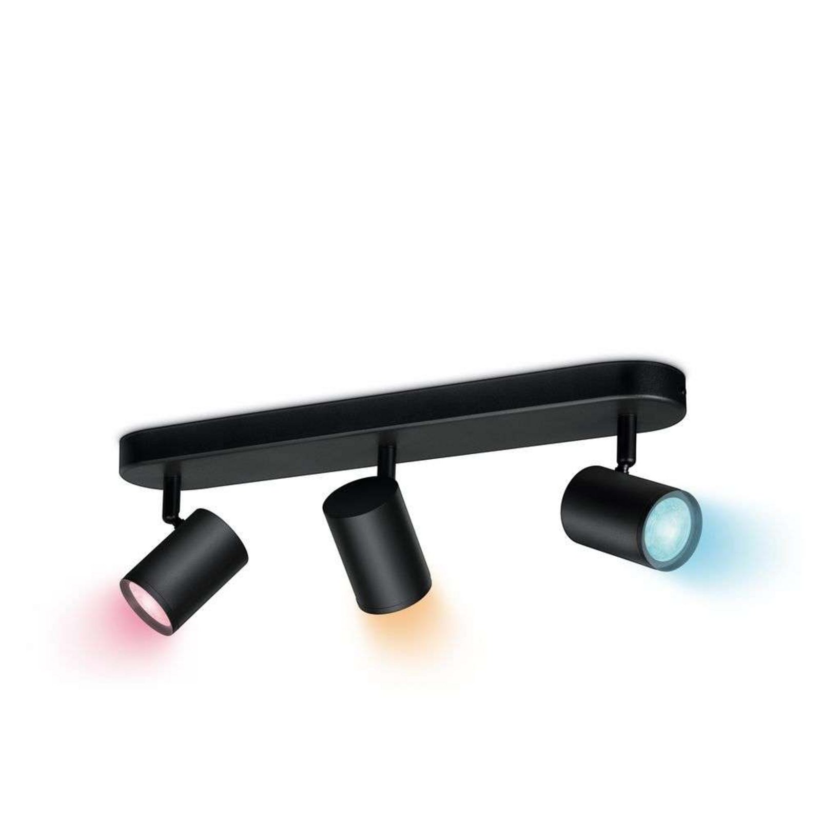 Imageo 3 Plafonieră RGB Black - WiZ