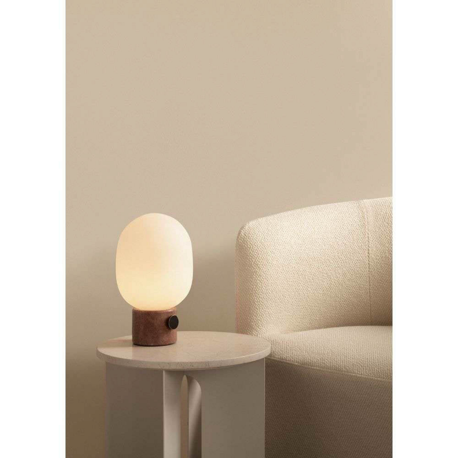 JWDA Taffellamp Red Travertine - Audo Copenhagen