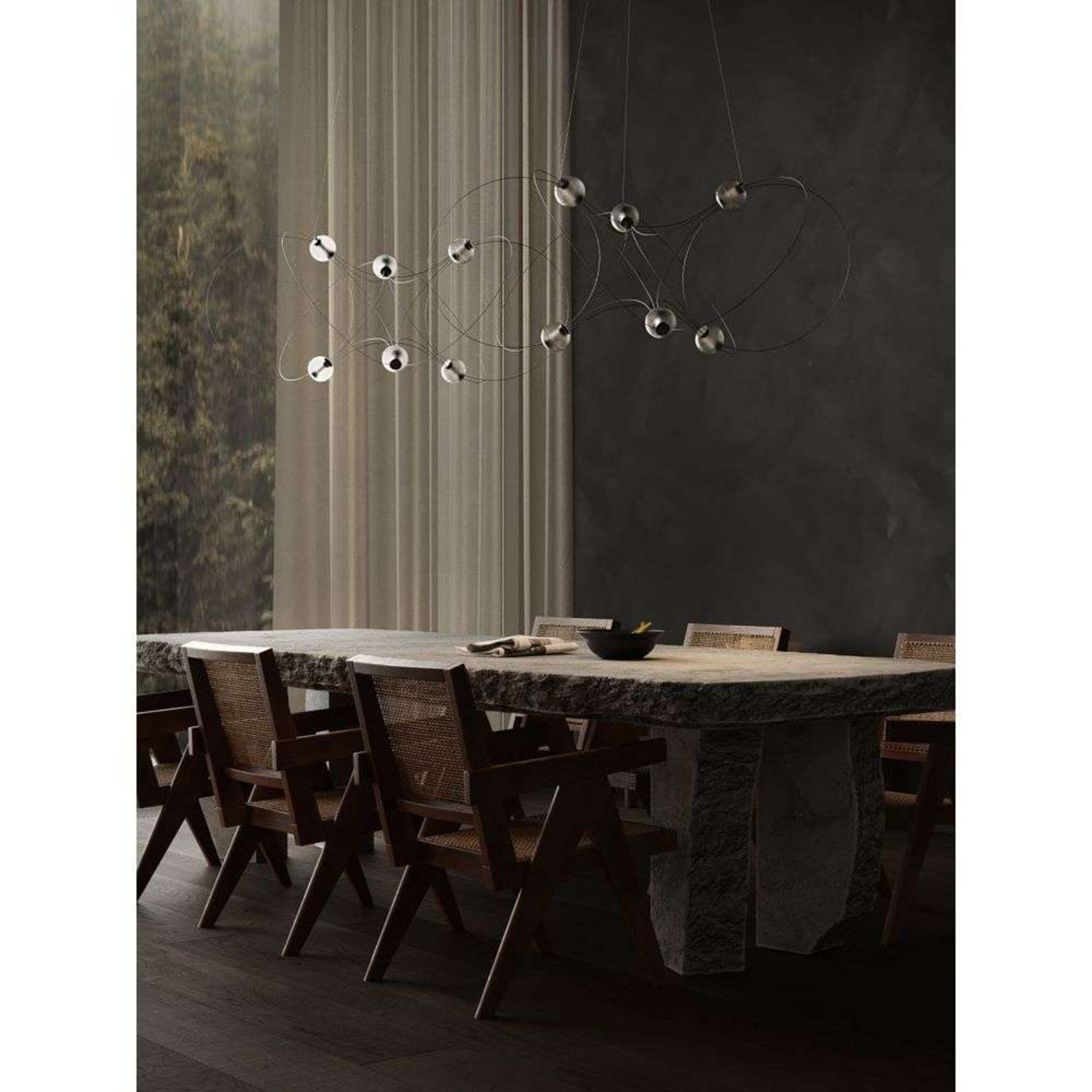 Munari 6 Hanglamp Zwart - DCW