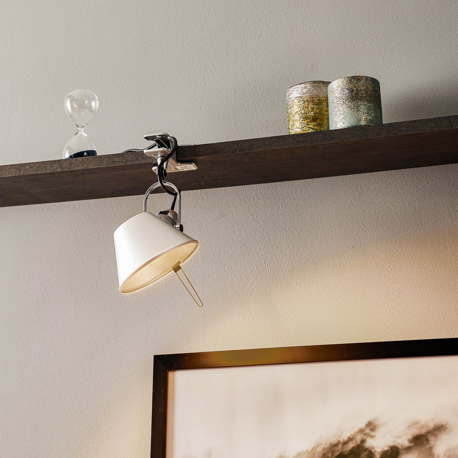 Artemide Tolomeo Pinza – lampa z klipsem