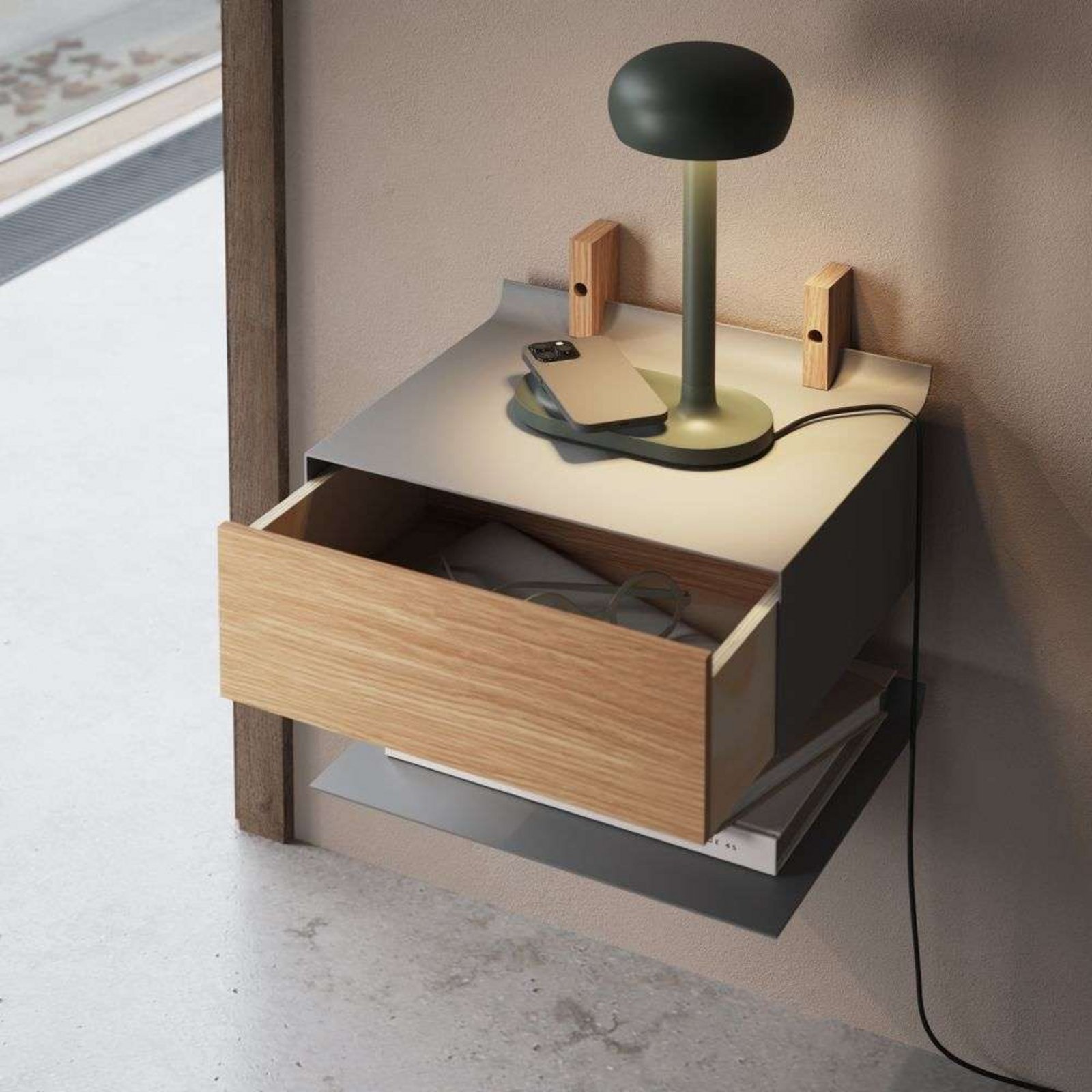 Smile Beistelltisch Oak/Grey - Eva Solo
