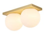 Palla C2135 LED Stropné Lampa Dim-to-Warm Opál/Mosadz - Antidark