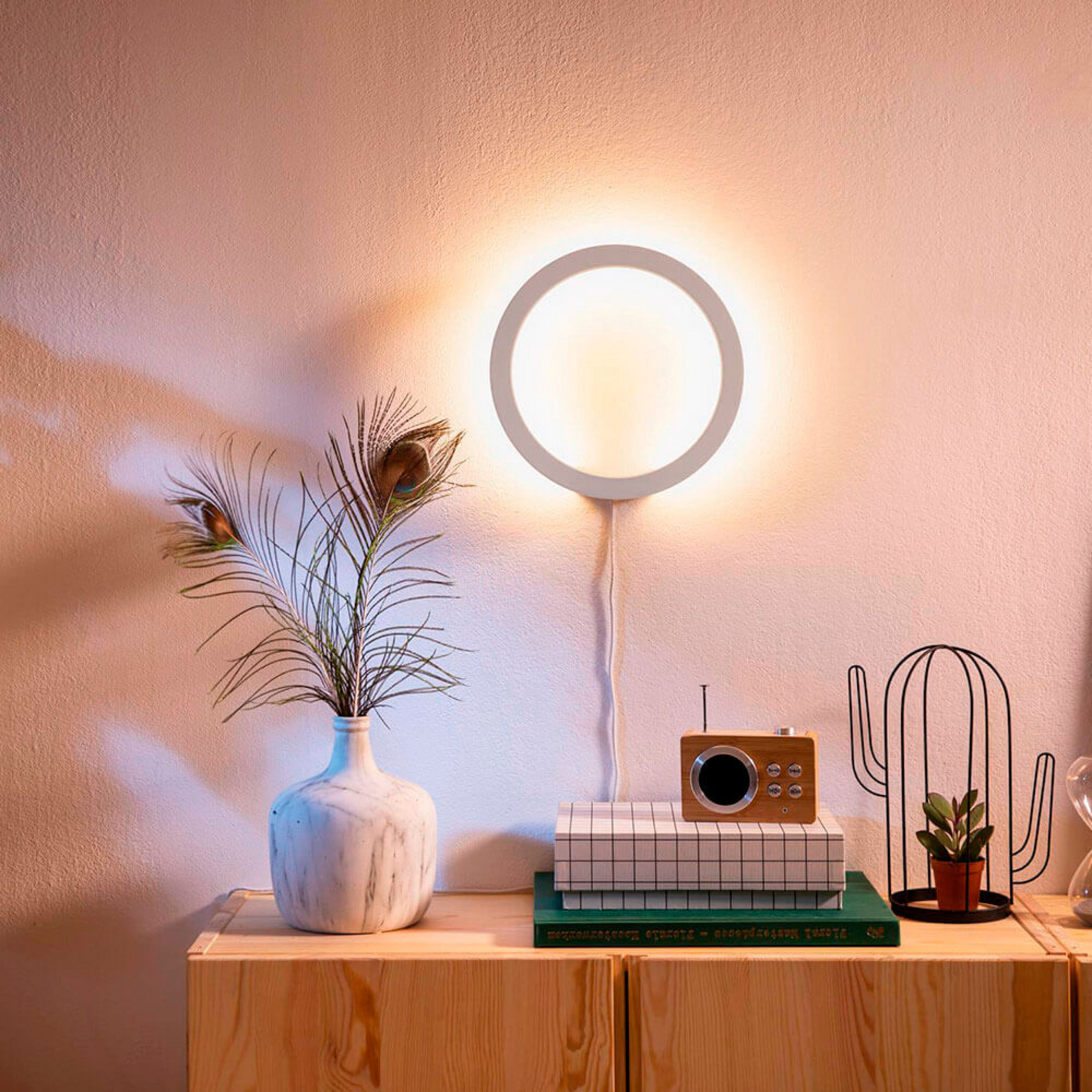 Sana Hue Zidna lampa Bijela Bluetooth Bijela/Color Amb. - Philips Hue