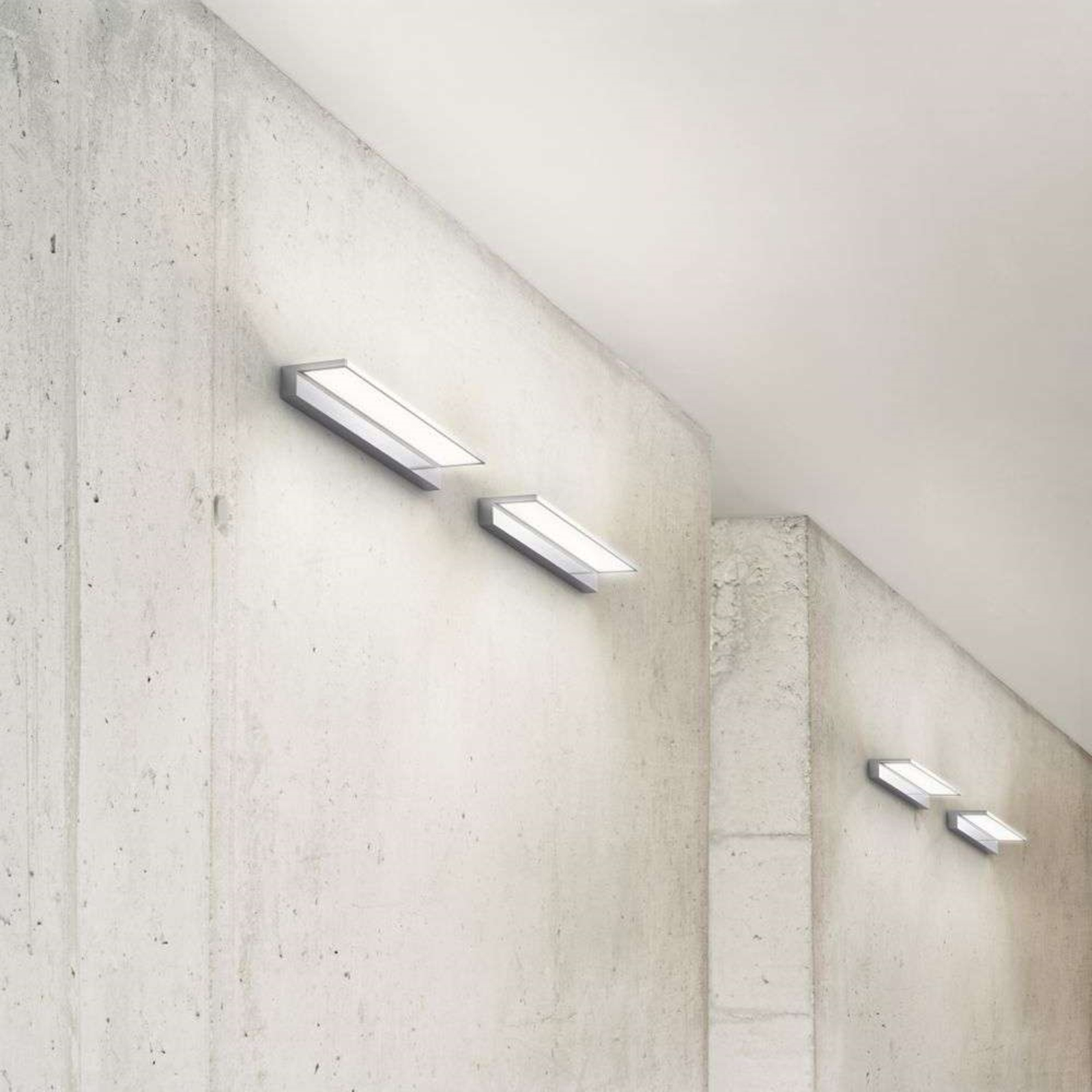 Crib LED Vegglampe M IP44 White - Serien Lighting