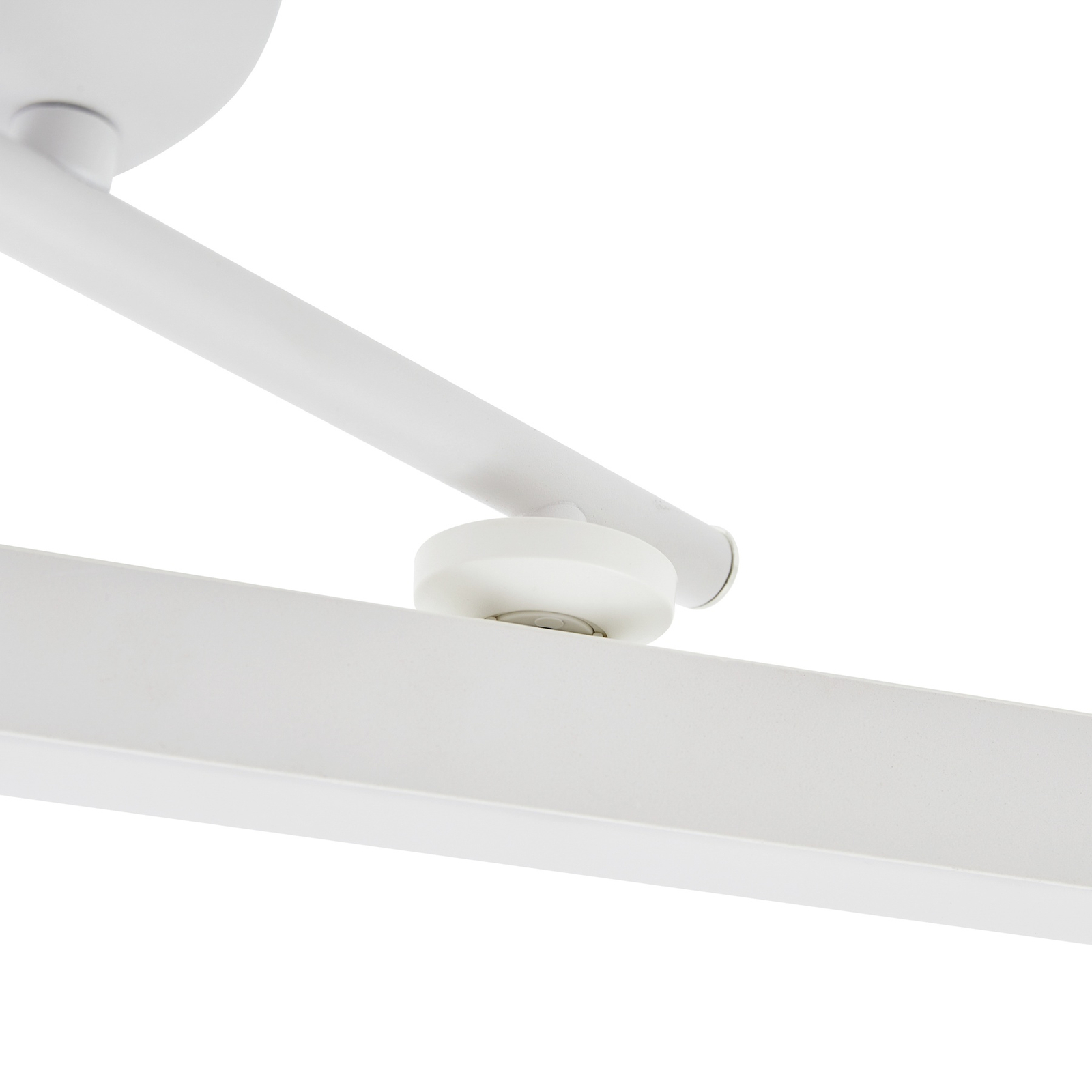 Lindby Faretto LED Eldrin, bianco, a 2 luci, barra luminosa