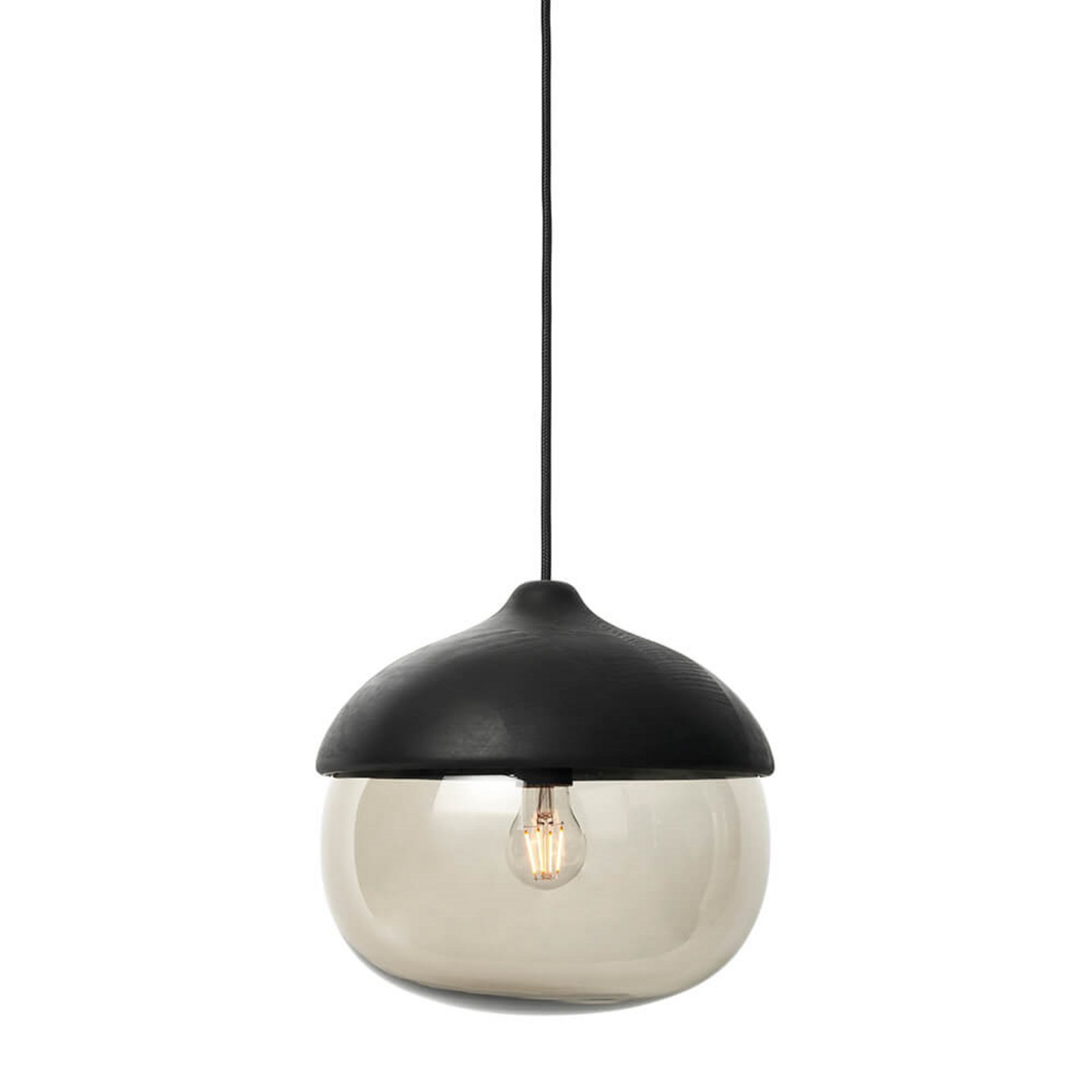 Terho Riippuvalaisin Large Black/Smoked Transparent - Mater