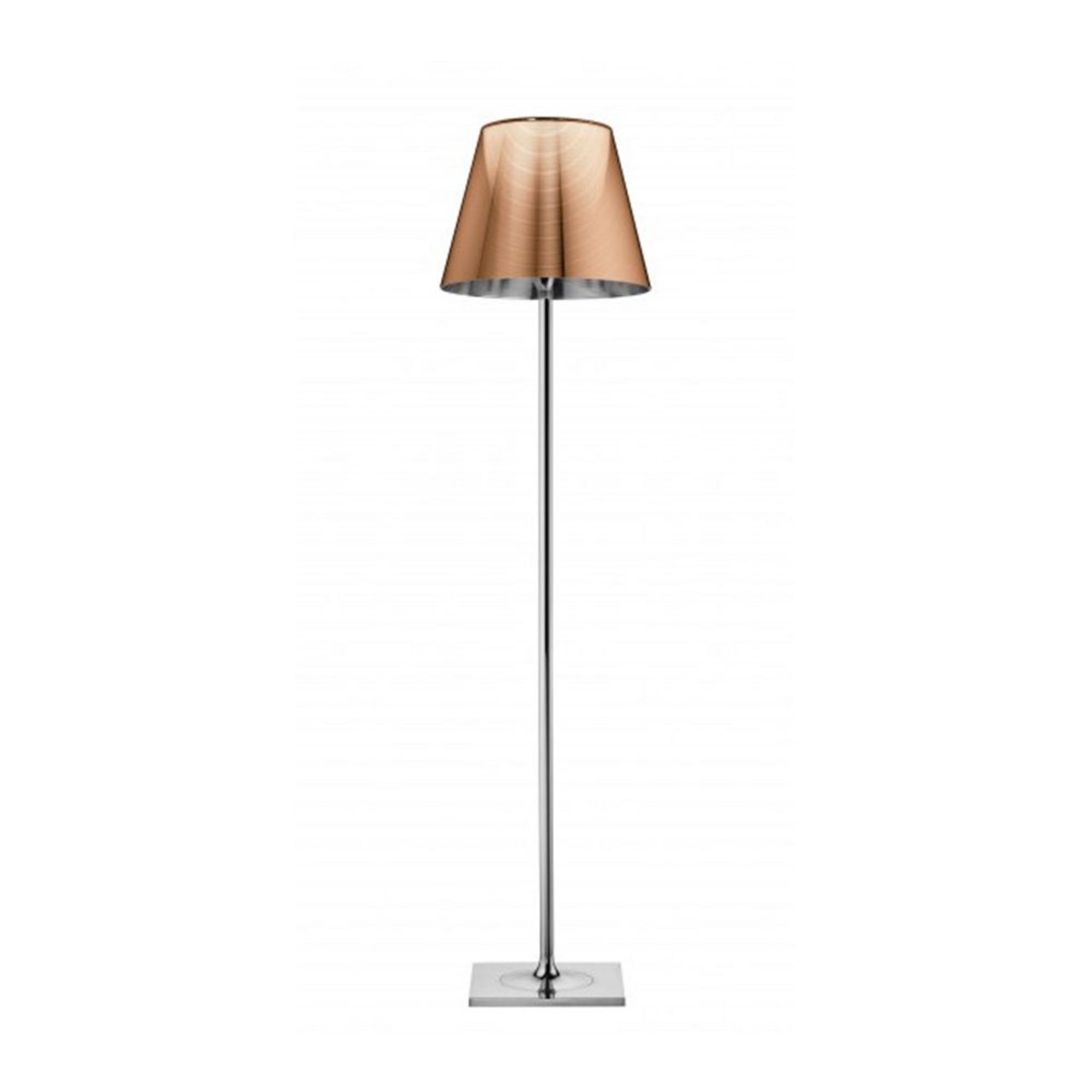 Ktribe F2 Staande Lamp Aluminium Bronzen - Flos
