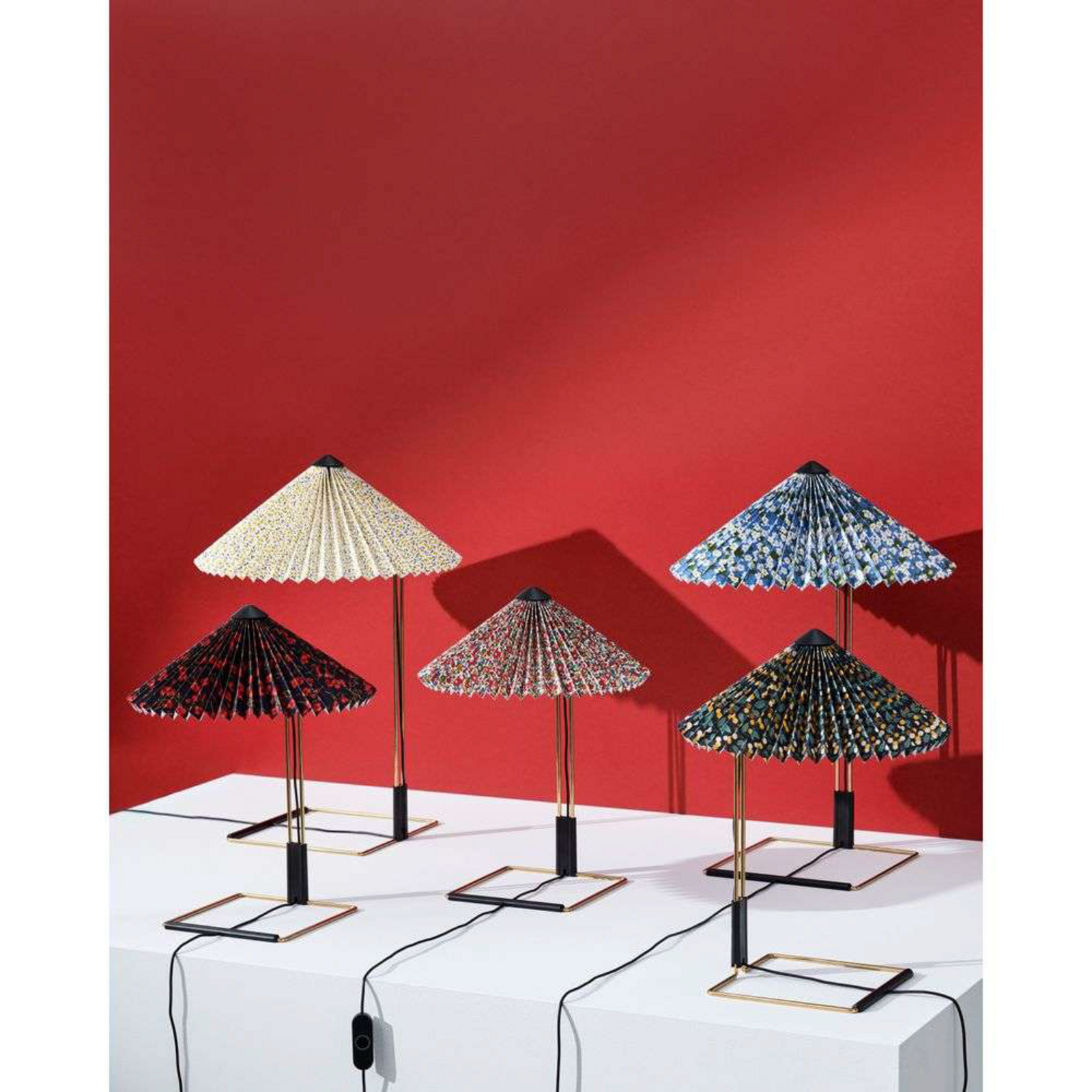 Matin Table Lamp S White/Mirror - HAY