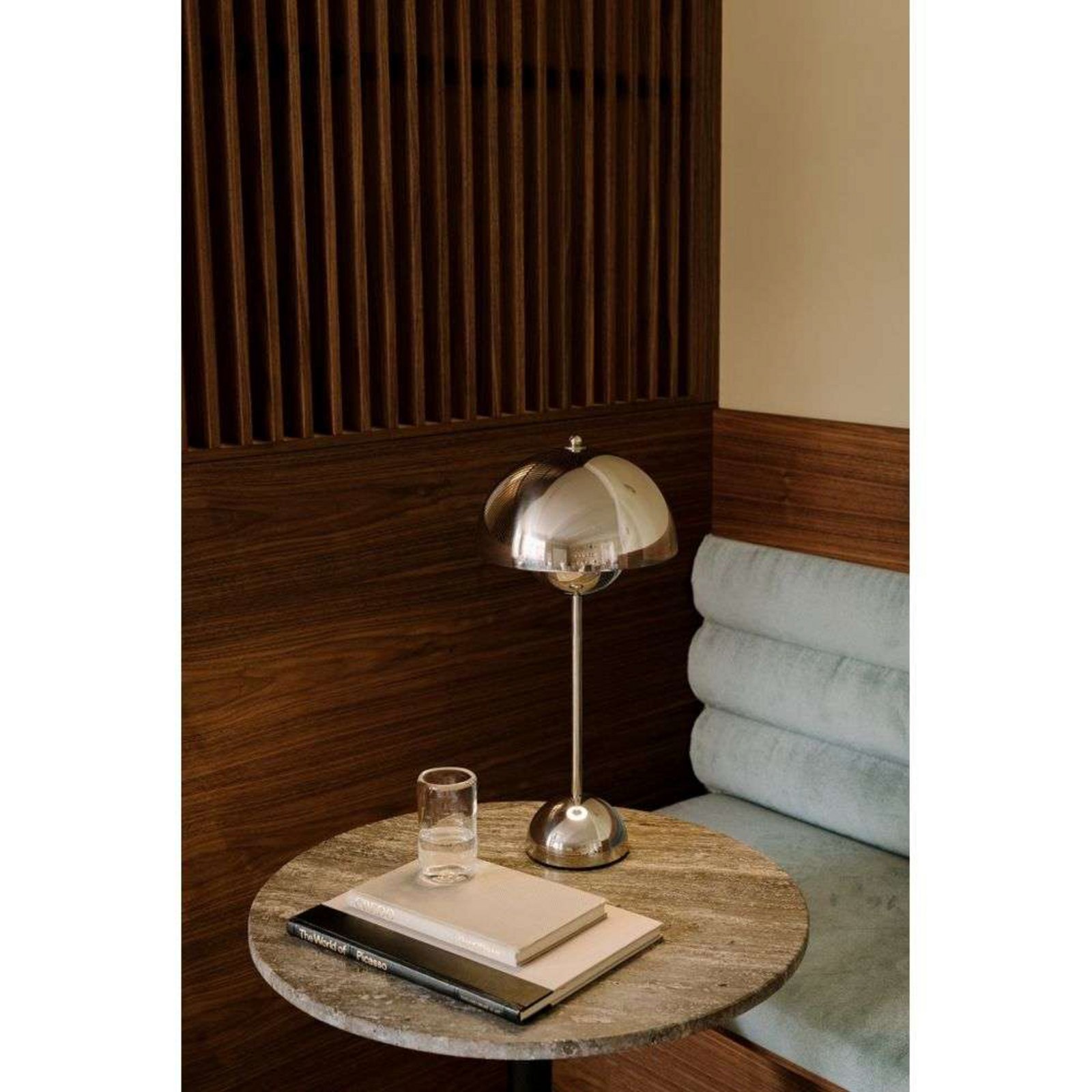 Flowerpot VP3 Lampe de Table Matt Light Grey - &Tradition