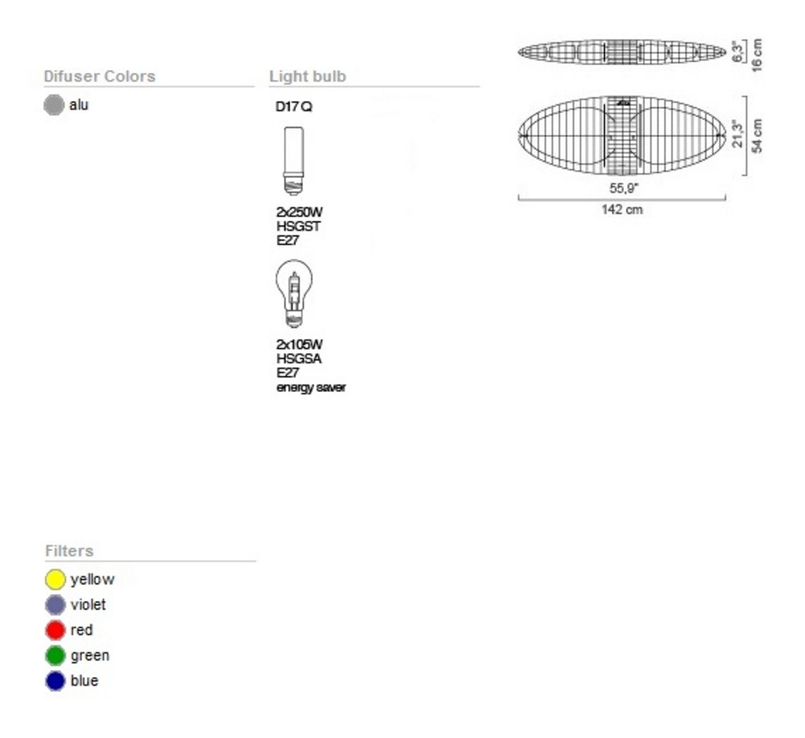 Queen Titania Suspension - Luceplan