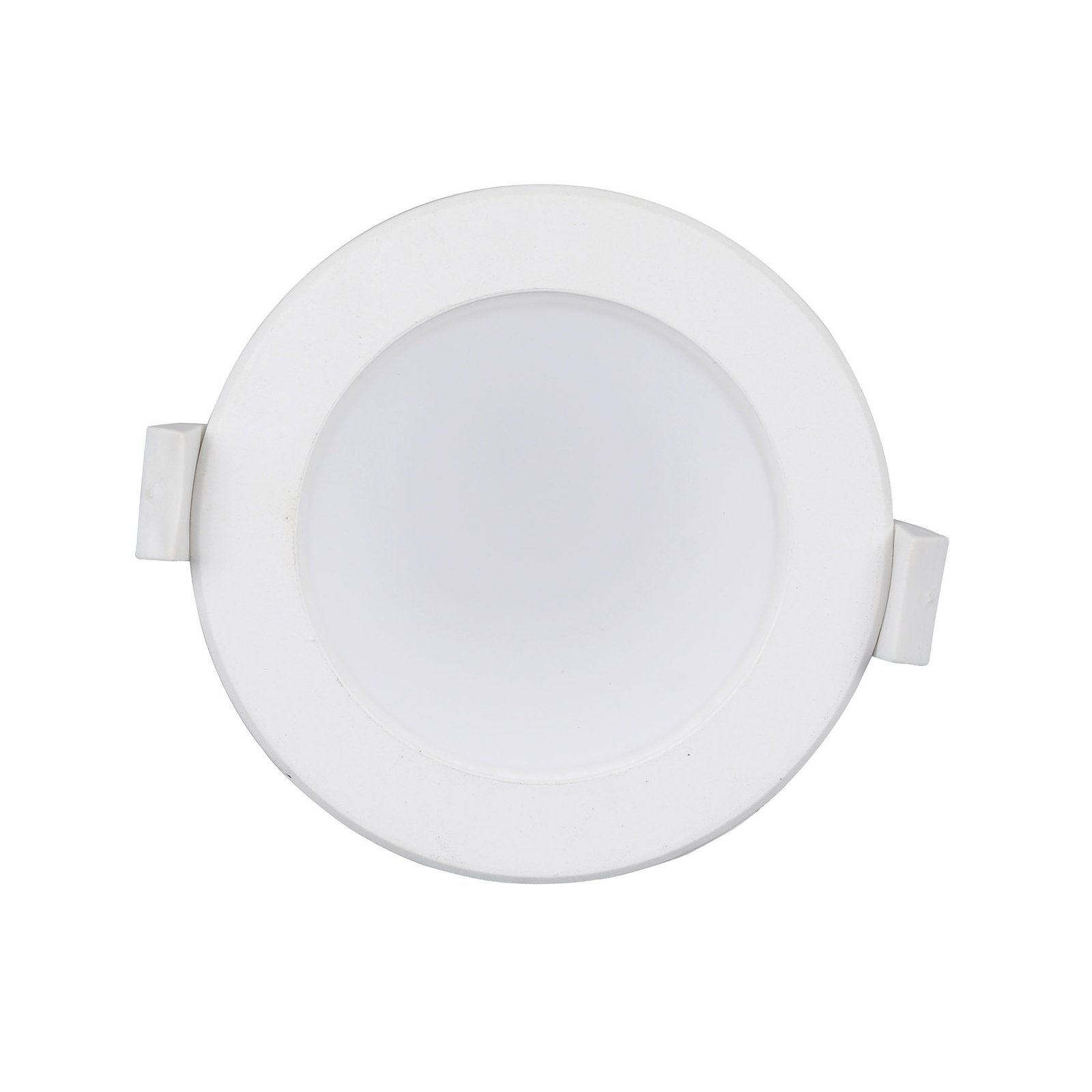 Oprawa wpuszczana LED Prios Rida, 3 sztuki, biały, 23 cm, 30W, CCT, IP44