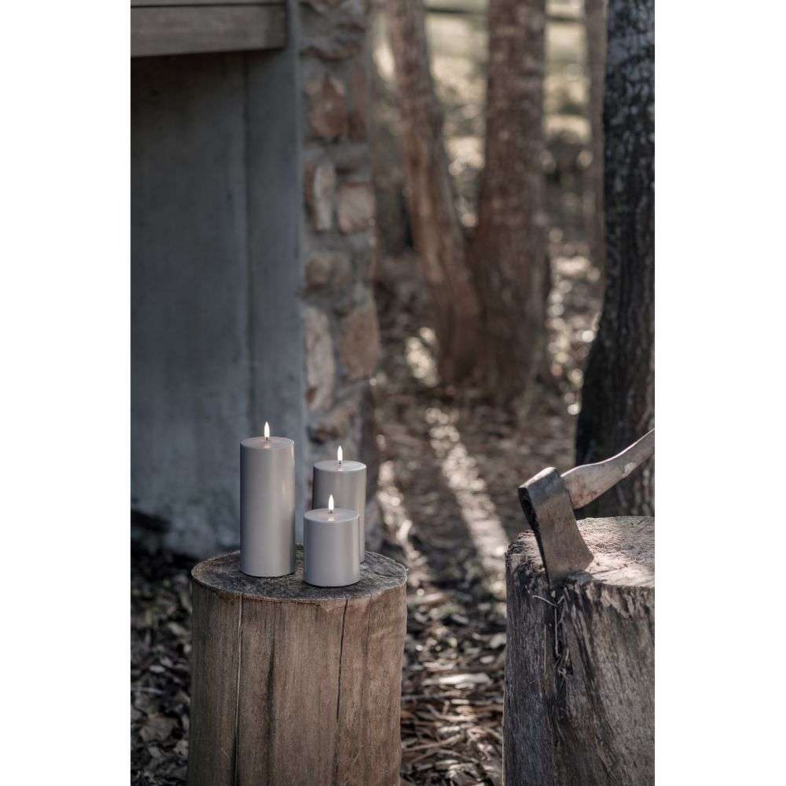 Outdoor Vela de Pilar LED 8,4x15 cm Sandstone - Uyuni Lighting
