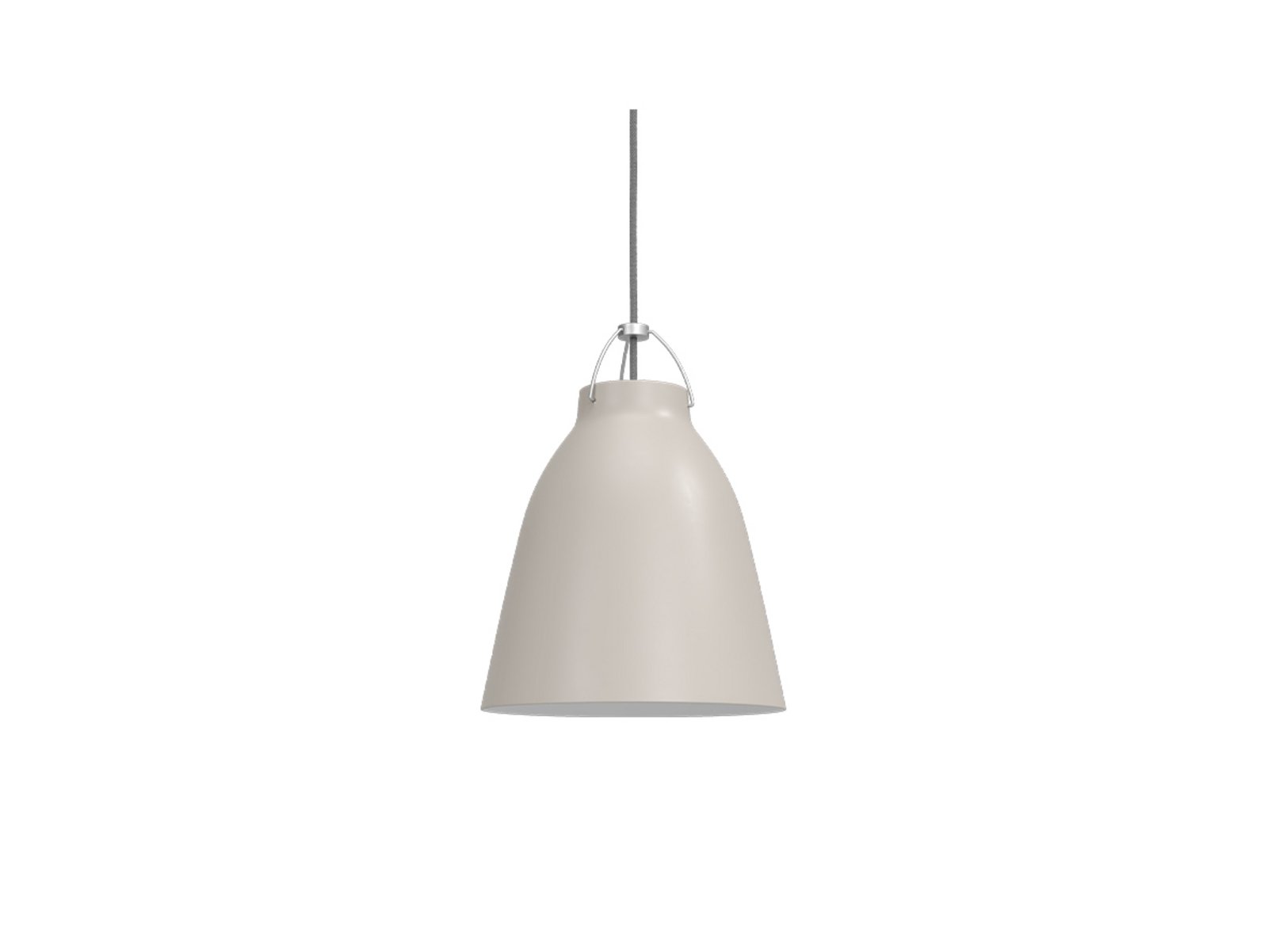 Caravaggio™ P2 Pendelleuchte Matt Warm Grau - Fritz Hansen
