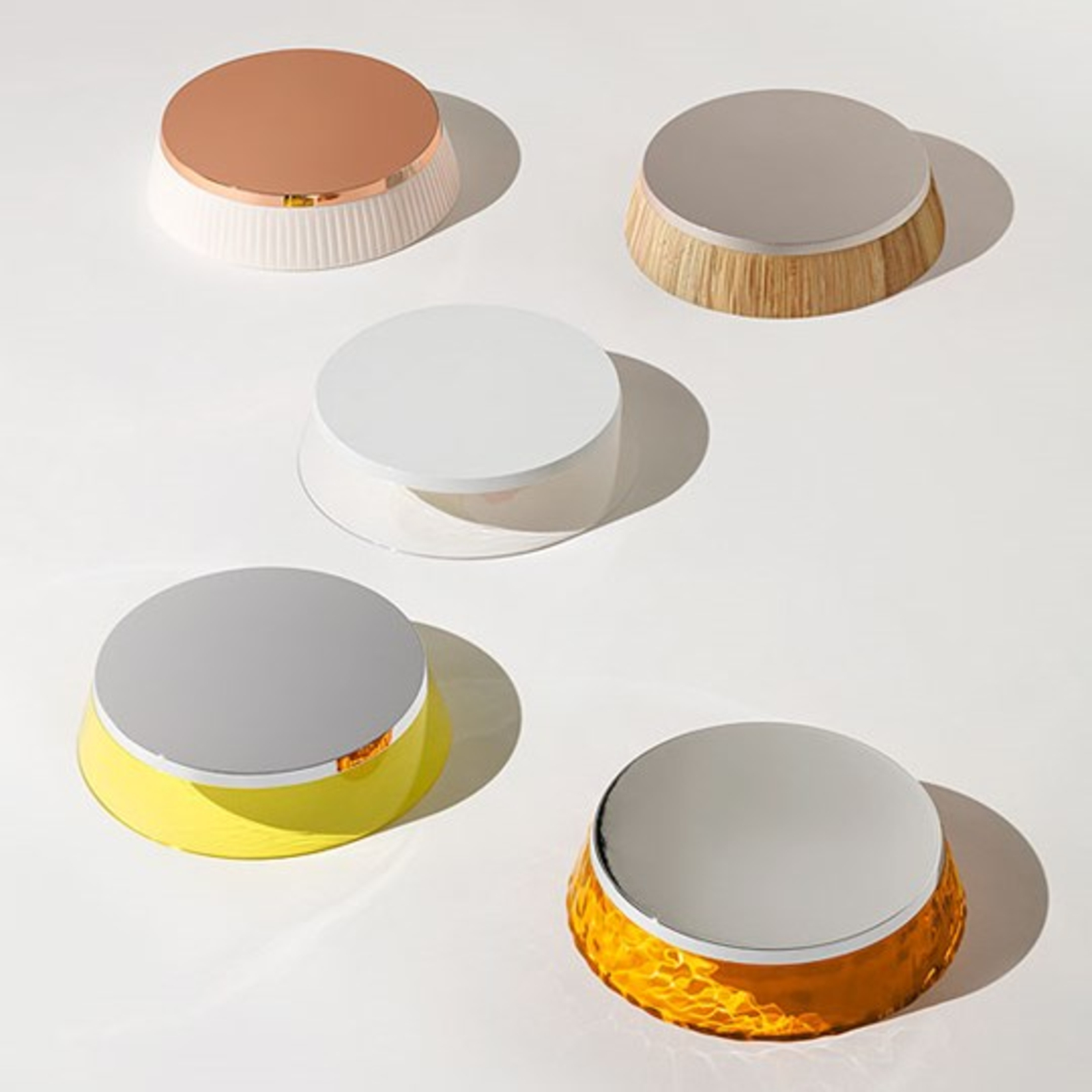 Bon Jour T Bordslampa Koppar/Soft - Flos