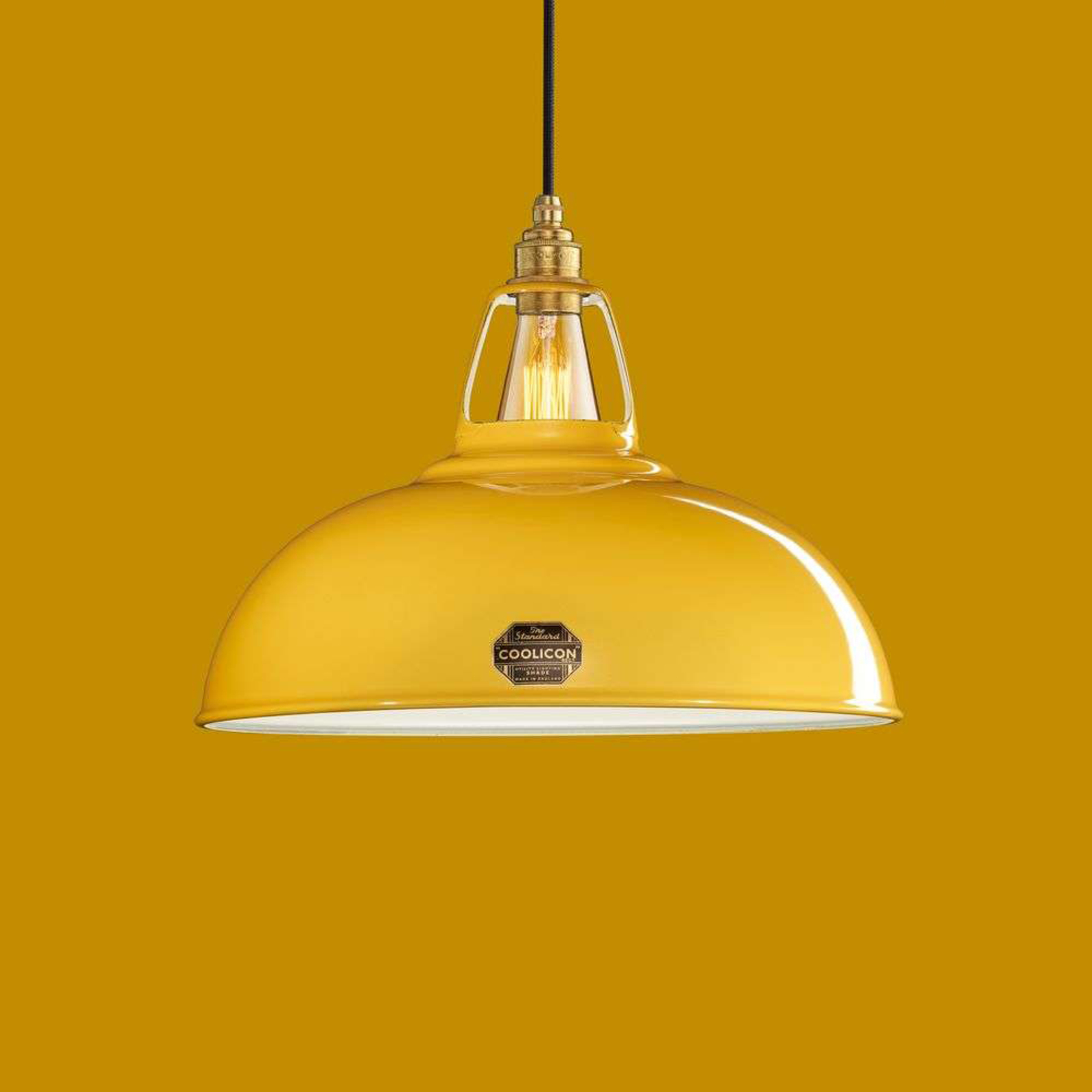 Large 1933 Design Pendel Deep Yellow - Coolicon