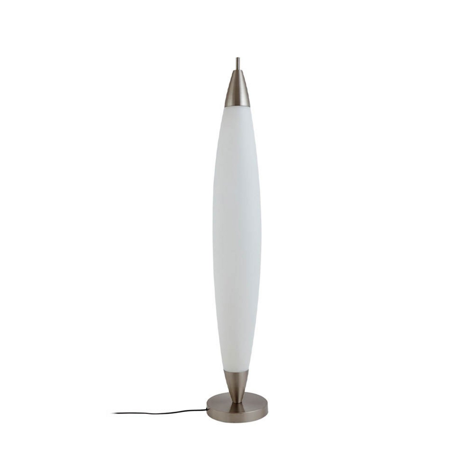Tarell LED Lampadaire H146 Dim. Blanc/Nikkel - Lucande