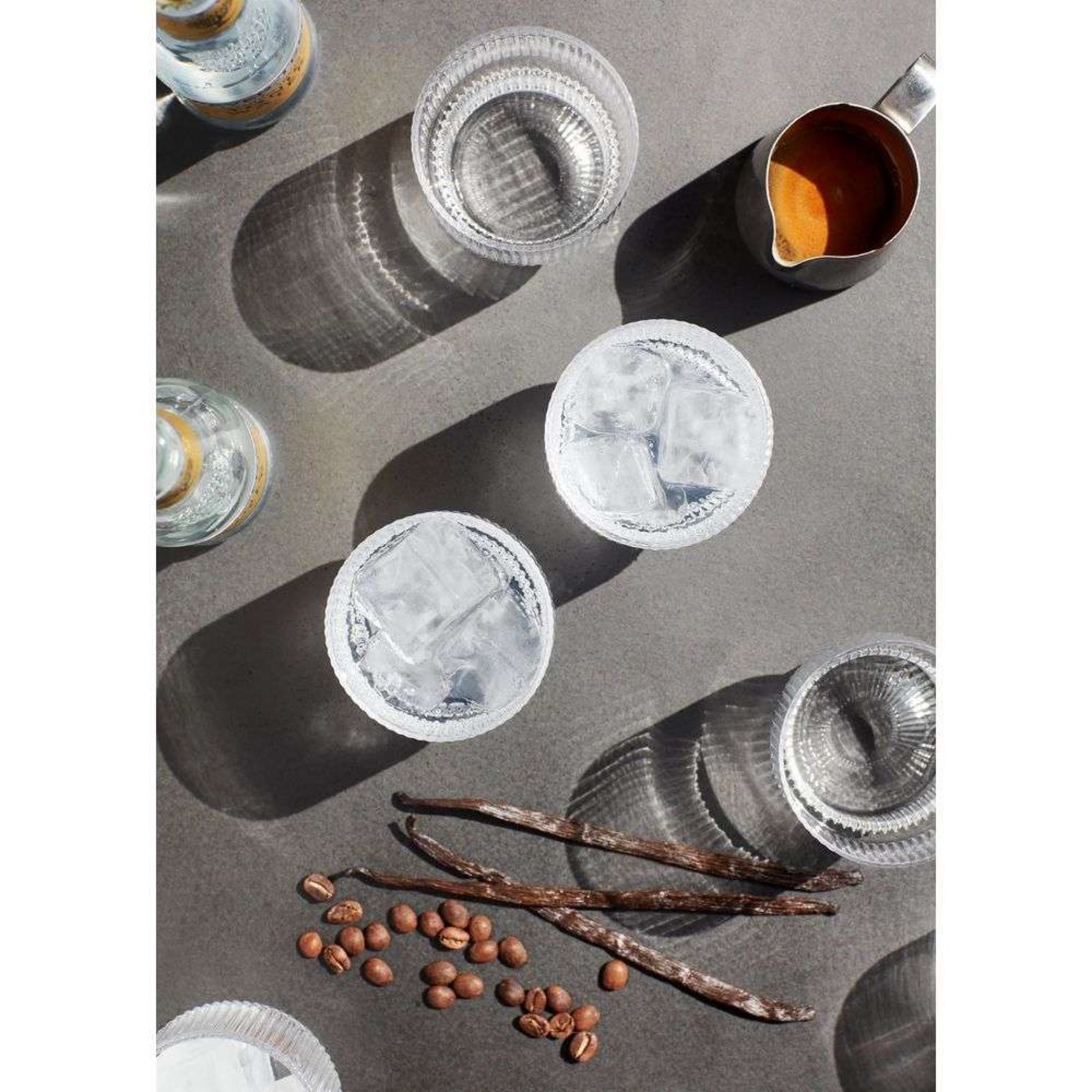 Ripple Glass Set of 4 Clear - Ferm Living