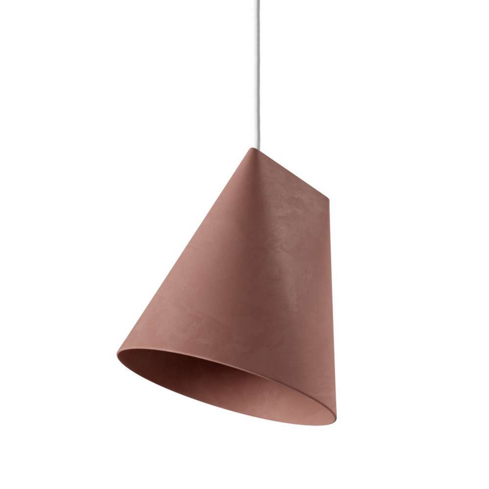 Ceramic Wide Lampa Wisząca Terracotta - Moebe