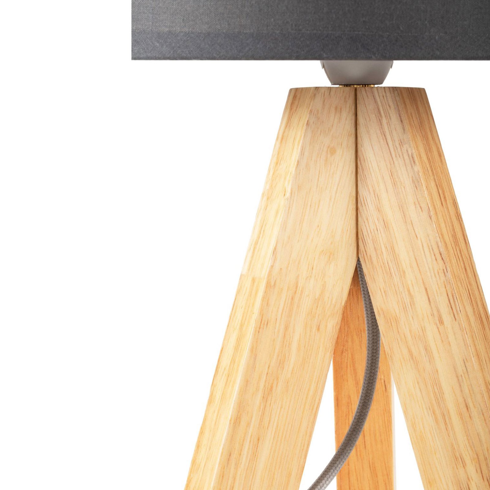 Pauleen Woody Love lampe à poser avec socle bois