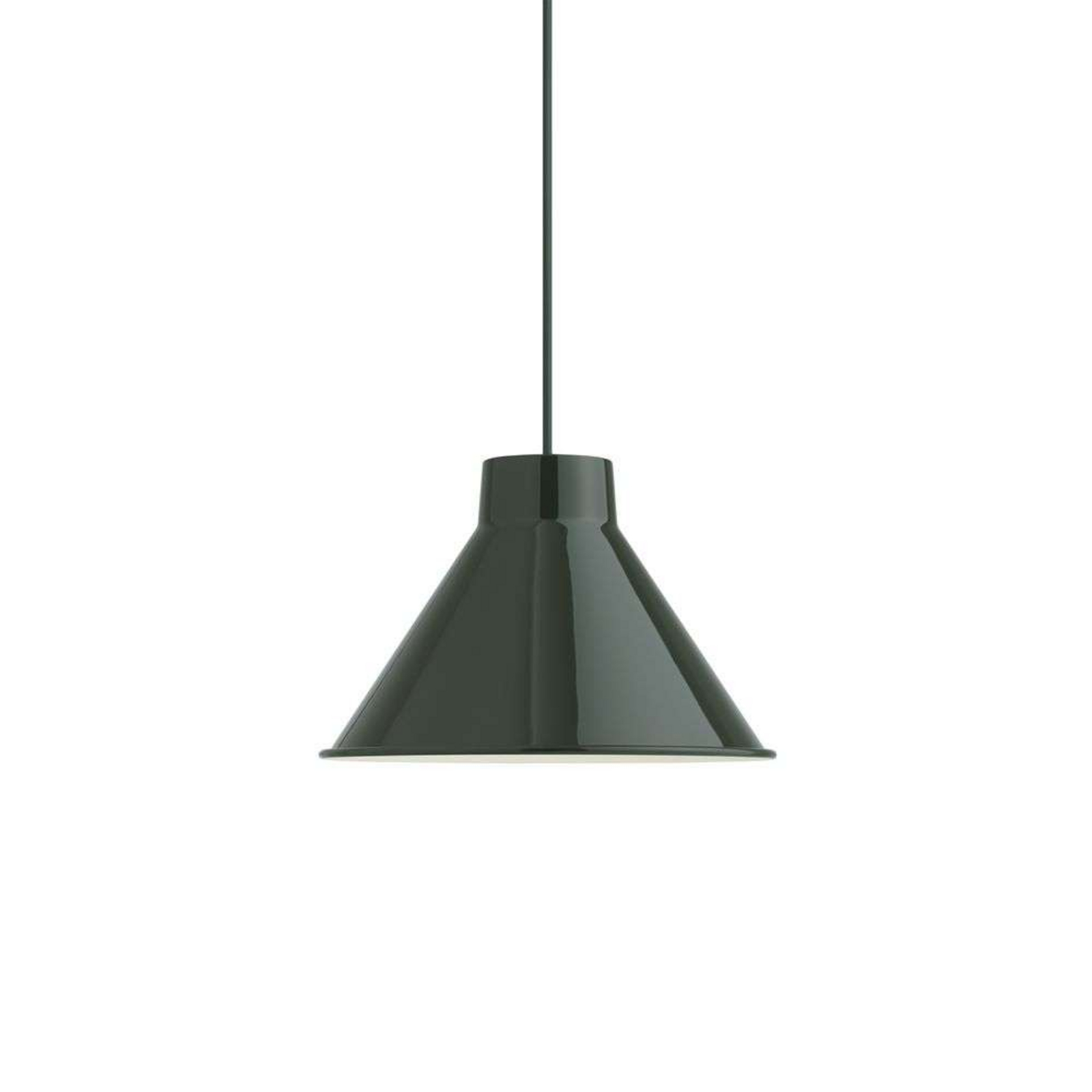 Top Suspension Ø28 Dark Green - Muuto