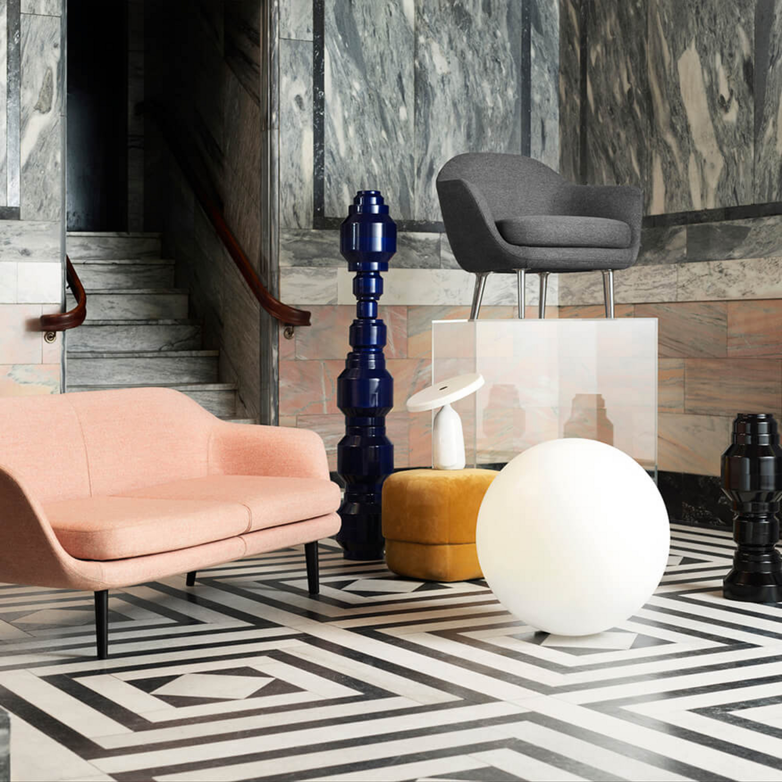 Eddy Bordslampa Vit - Normann Copenhagen