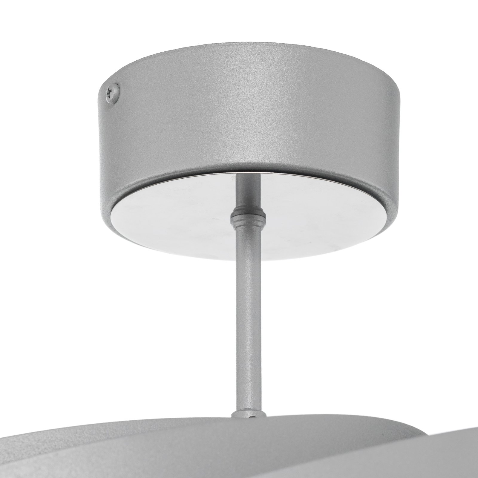 Vento kattovalaisin, alumiinin värinen, Ø 60 cm, metallia