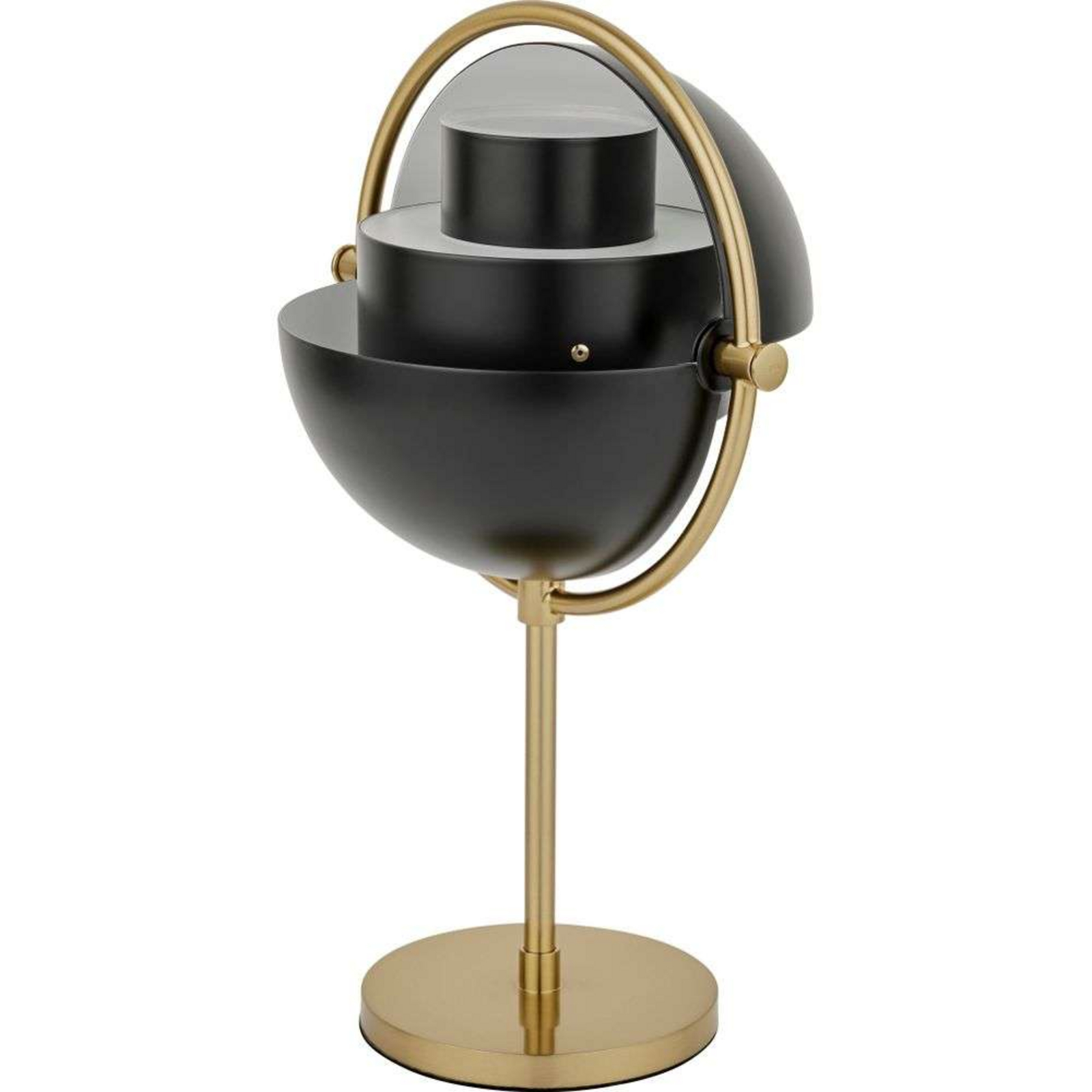 Multi-Lite Portable Candeeiro de Mesa Black/Brass - GUBI