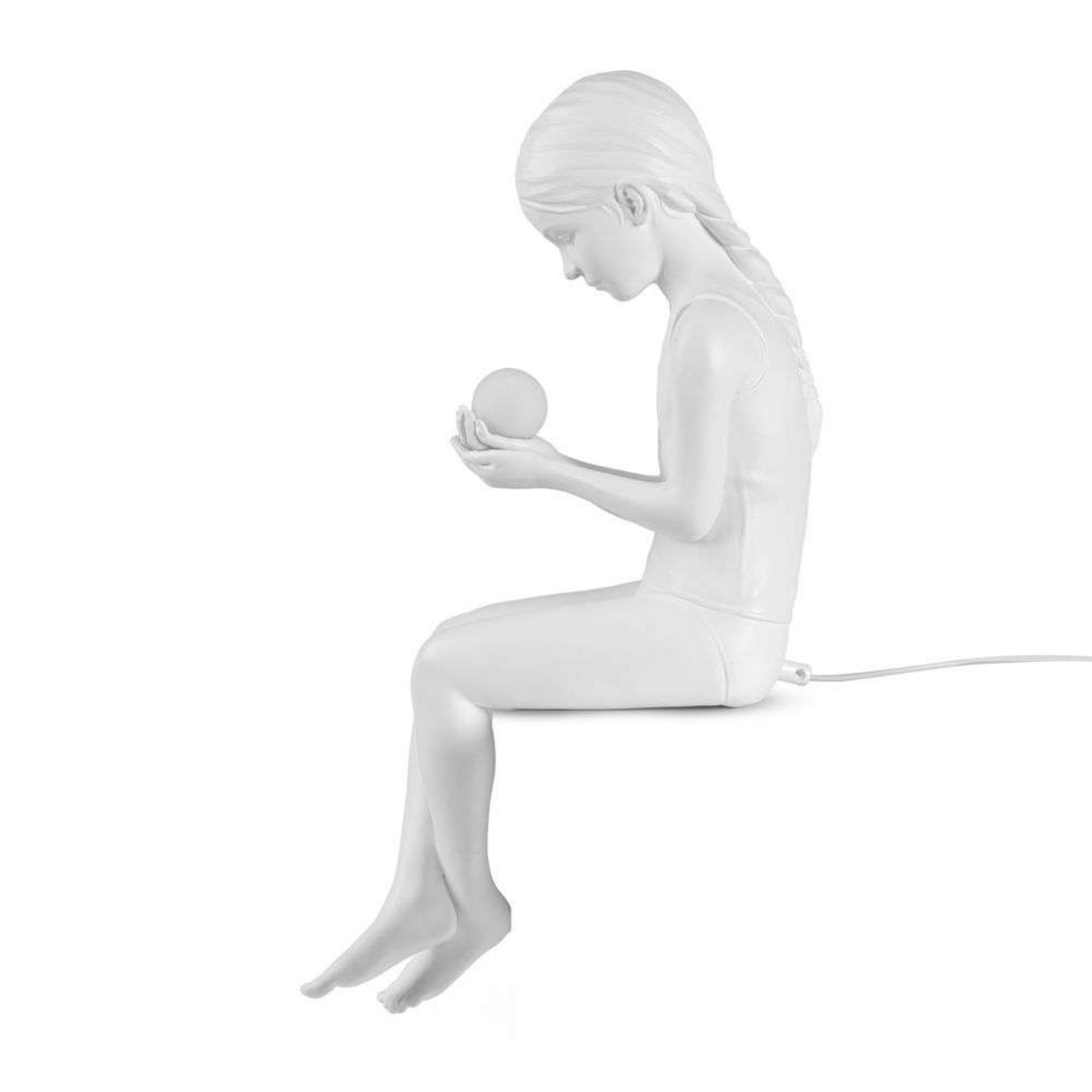 Innerglow Girl Asztali Lámpa Mini White - Seletti