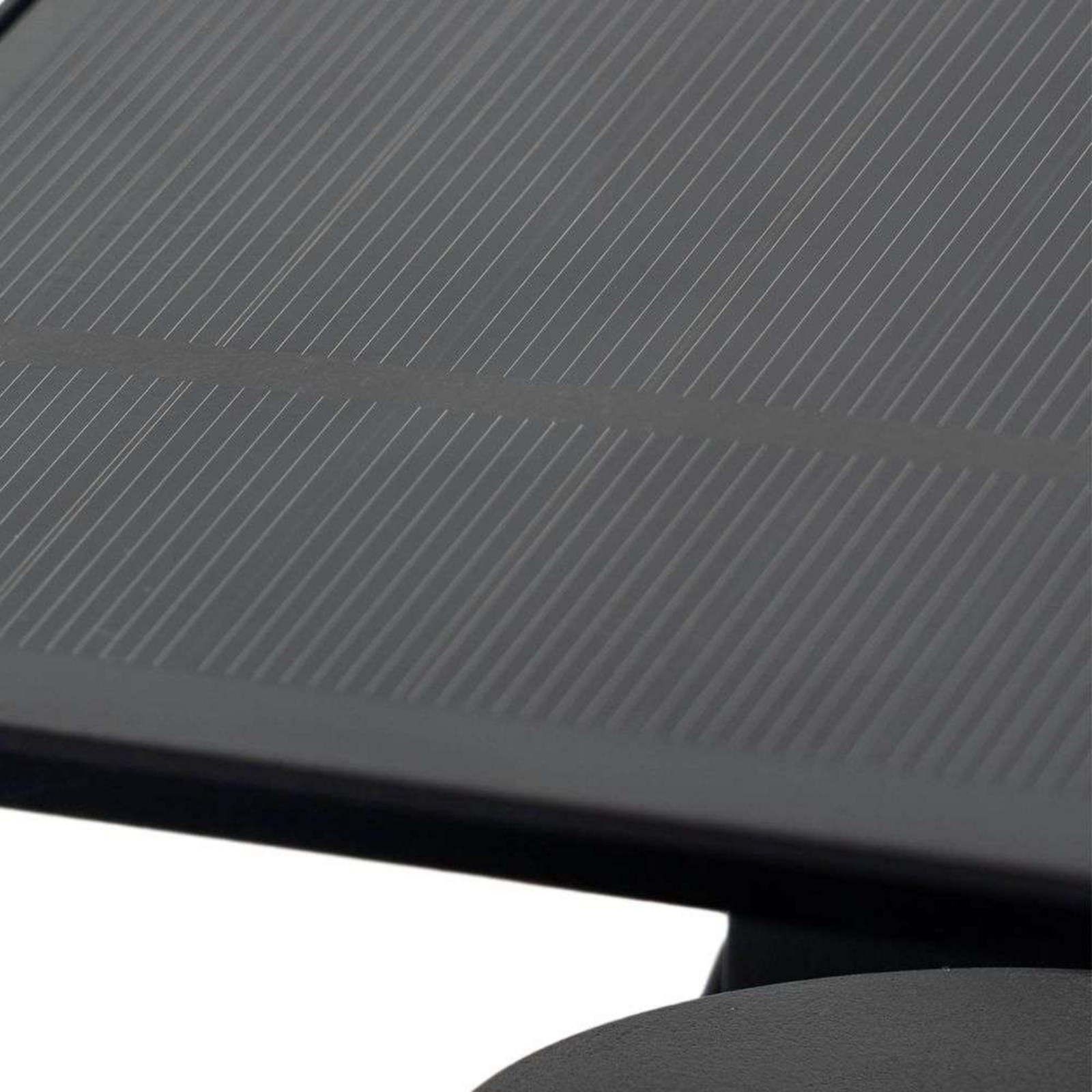 Naelin Célula solar Candeeiro de parede w/Sensor Preto - Lindby