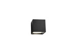 Cube LED Utendørs Vegglampe XL 3000K Up/Down Svart - LIGHT-POINT