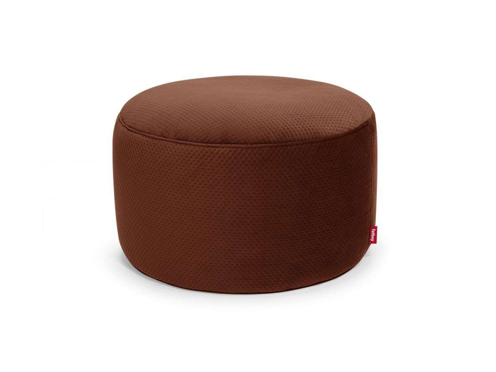 Point Royal Pouf Recycled Velvet Large Tobacco - Fatboy®