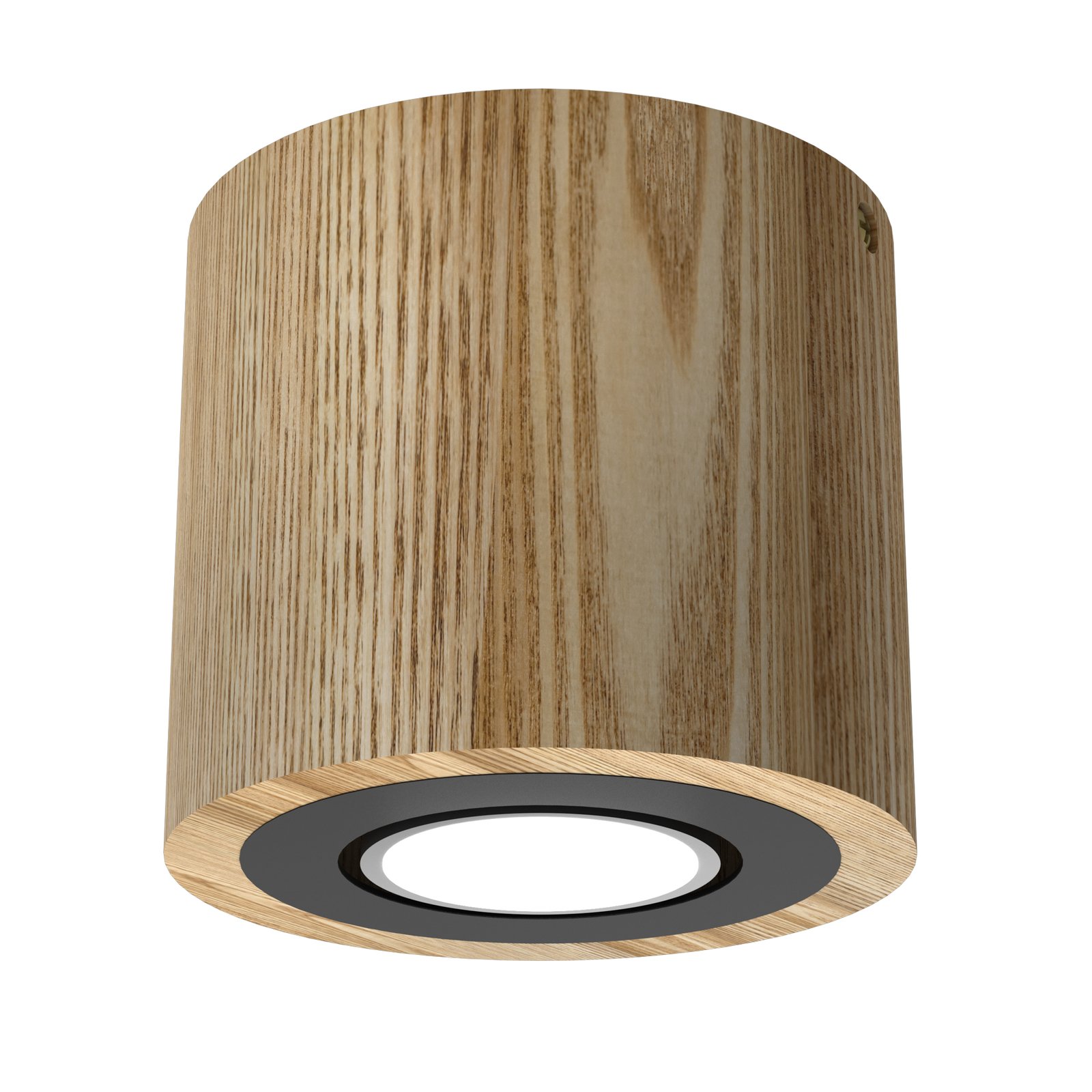 Envostar Ernest Downlight GU10 aus Holz, rund