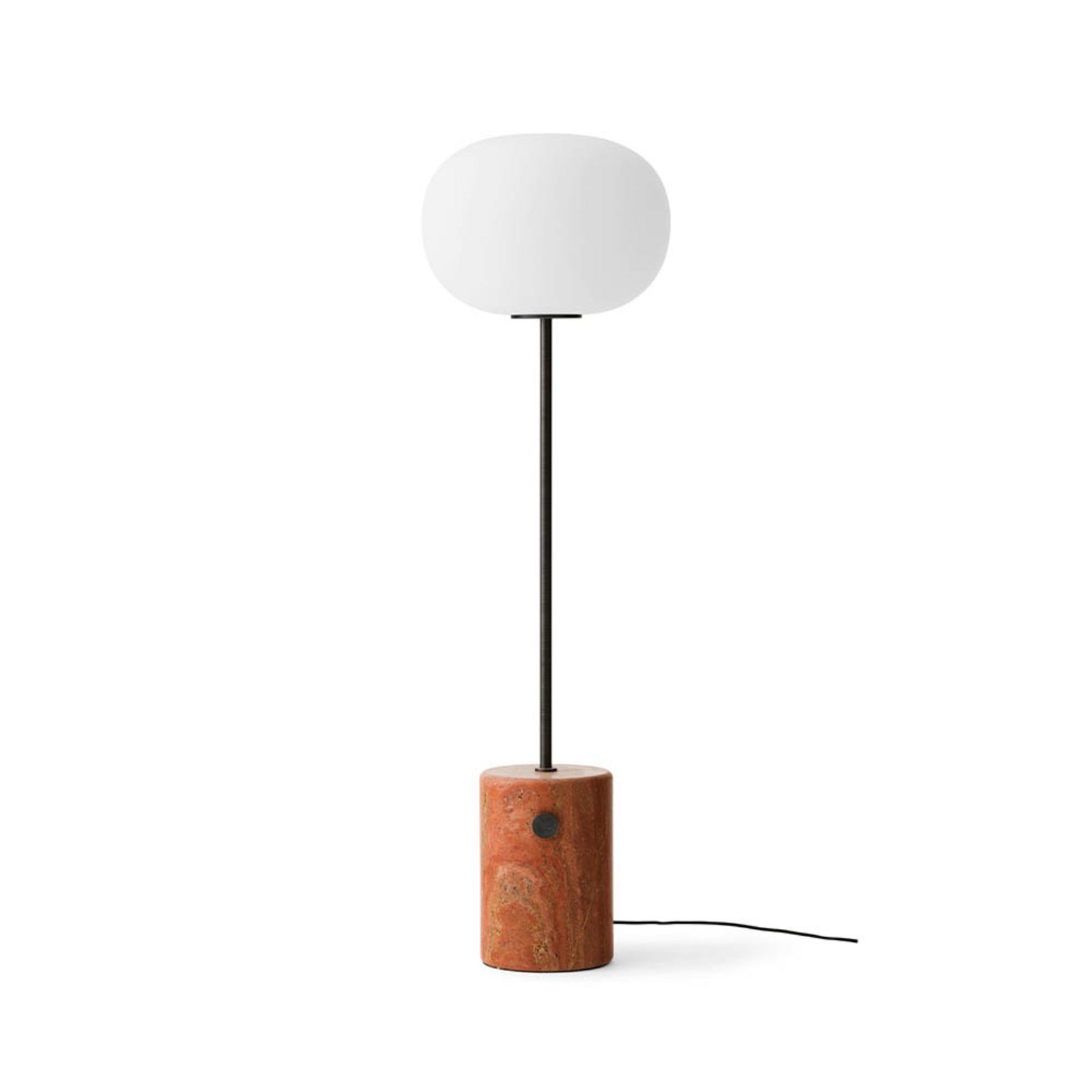 JWDA Gulvlampe Red Travertine/Bronzed Brass - Audo Copenhagen