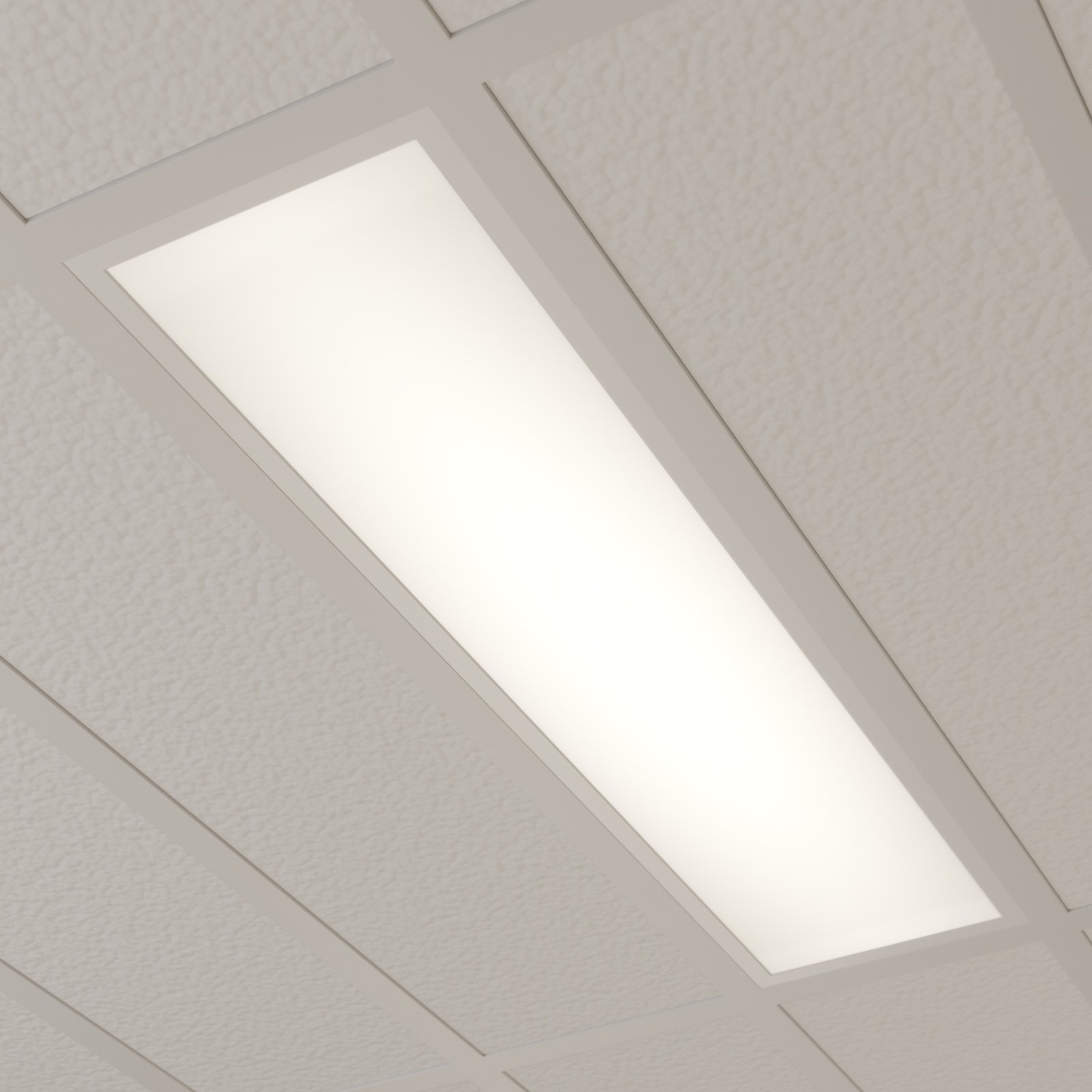 Arcchio Nesley LED paneel, 120 cm, 4.000 K, wit