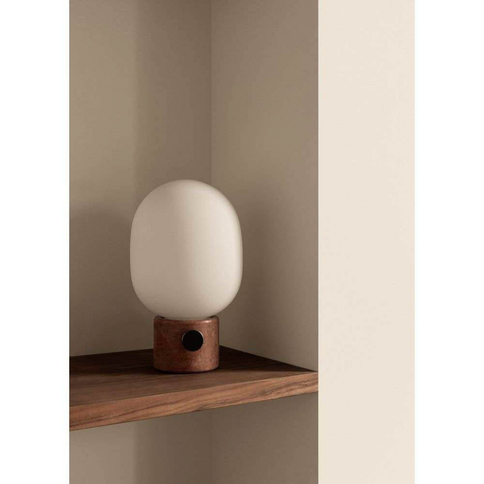 JWDA Taffellamp Red Travertine - Audo Copenhagen