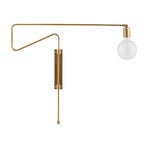 Swing Wandlamp 70cm Geelkoper - House Doctor