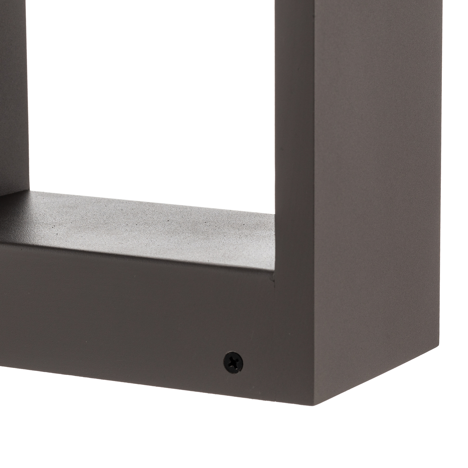 Lindby Emima LED-gadelampe, 60 cm, antracit, aluminium