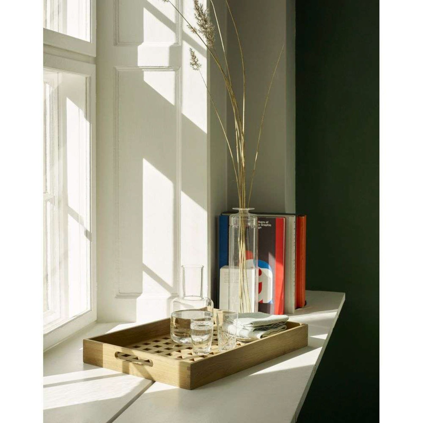 Fionia Tablett 48x32 Teak - Skagerak by Fritz Hansen