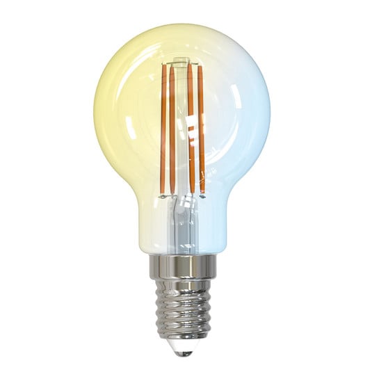 LUUMR Smart LED-dråbepære klar E14 4,2W Tuya WLAN CCT
