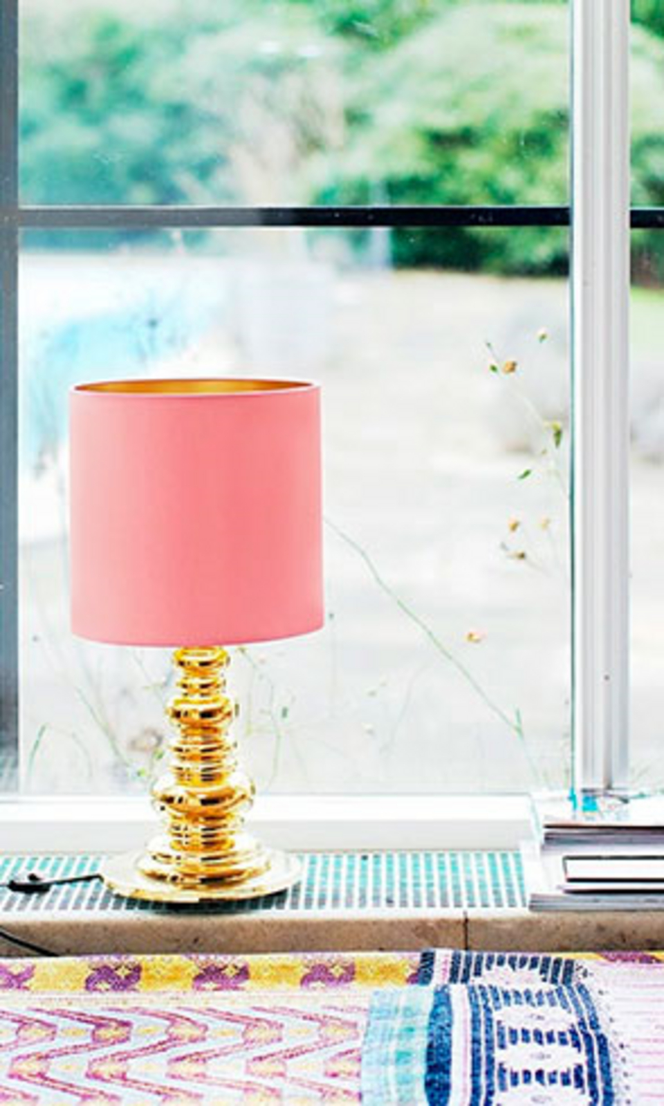 Punk Deluxe Lampa Stołowa Rosa - Design By Us
