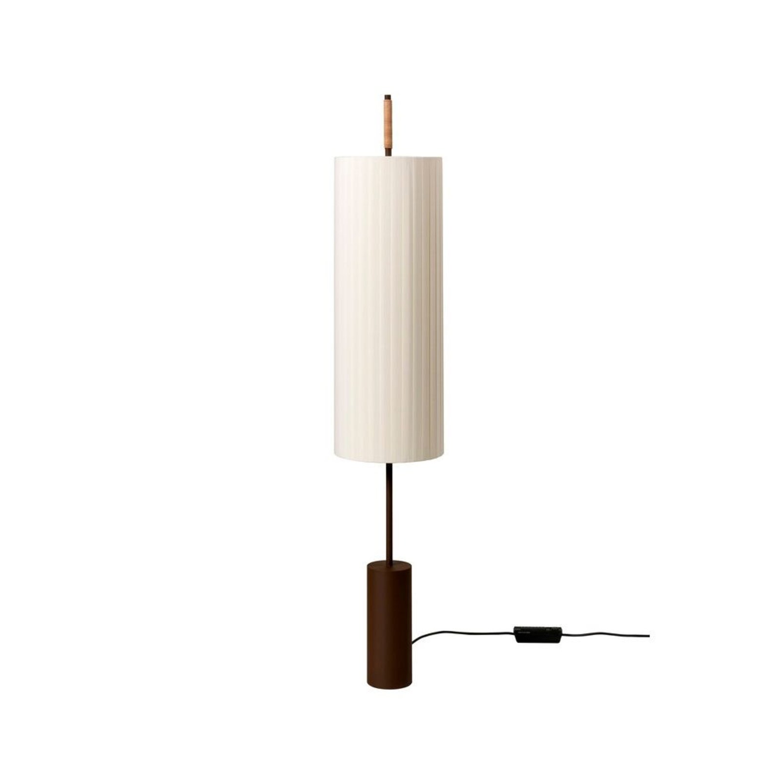 Dórica Gulvlampe Brun/Natural - Santa & Cole