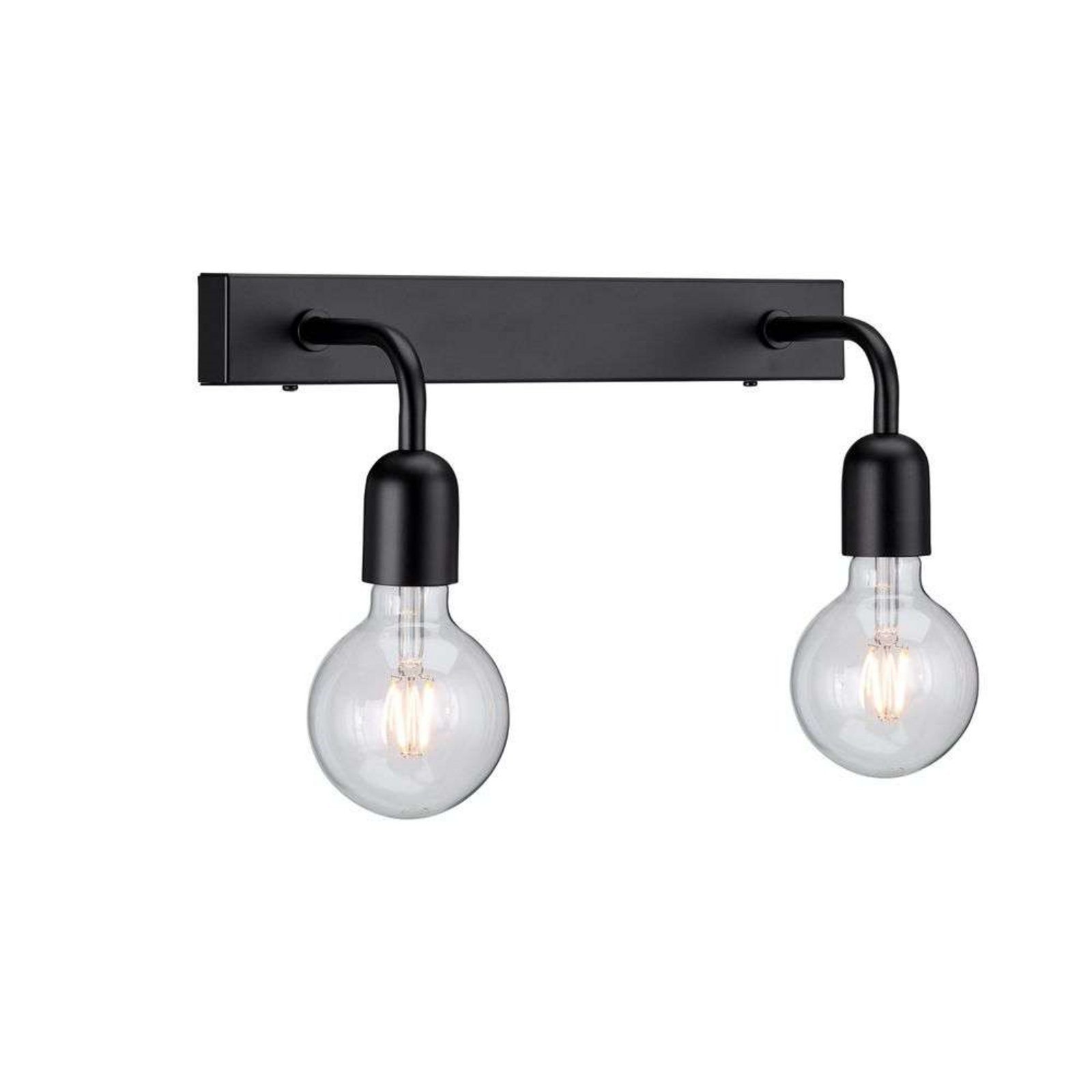 Regal 2 Lampa Ścienna Matt Black - Belid