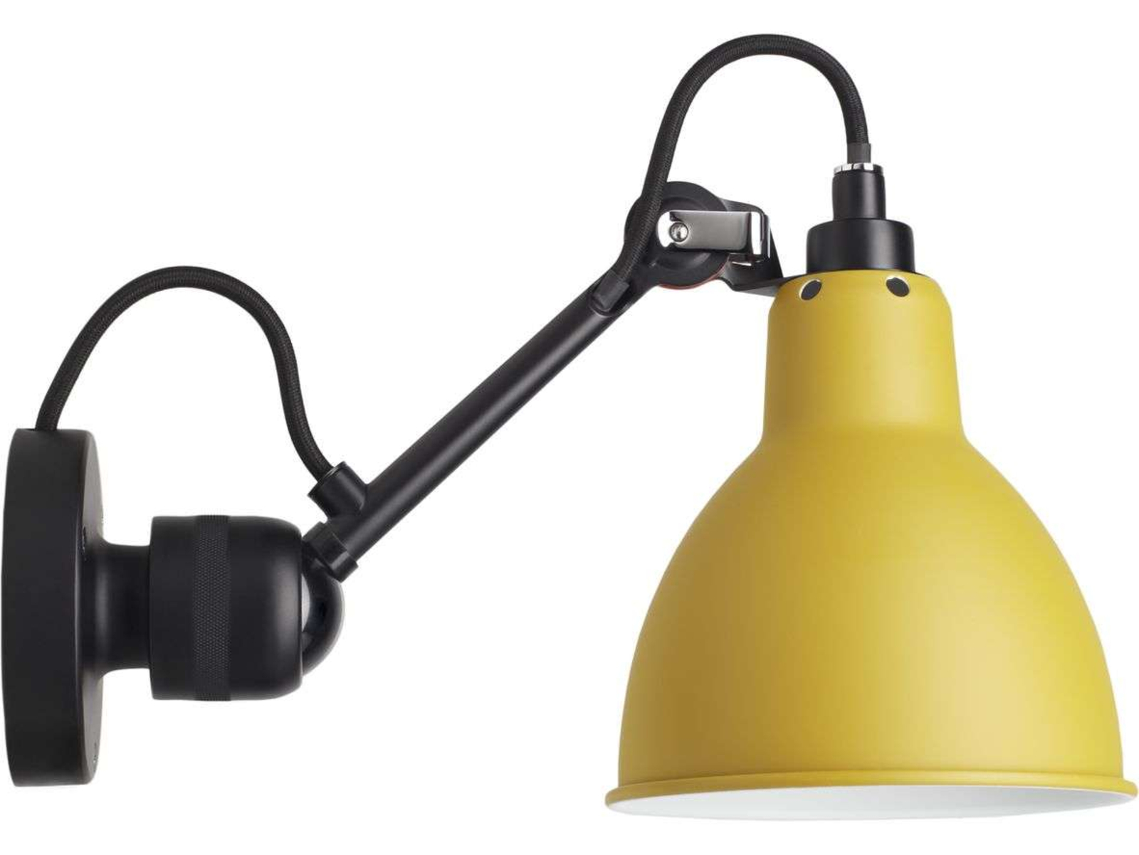 304 Wandlamp Geel - Lampe Gras