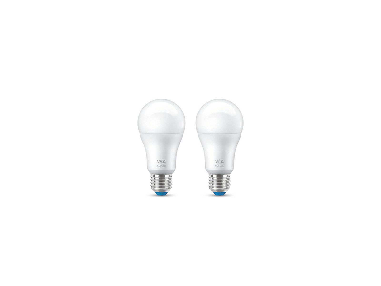 Lichtbronnen Smart Color 8,5W 806lm 2200-6500K RGB 2-pack E27 - WiZ