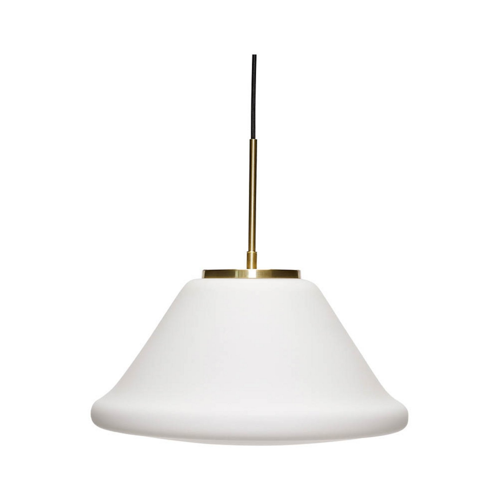 Muse Pendant Triangular White - Hübsch