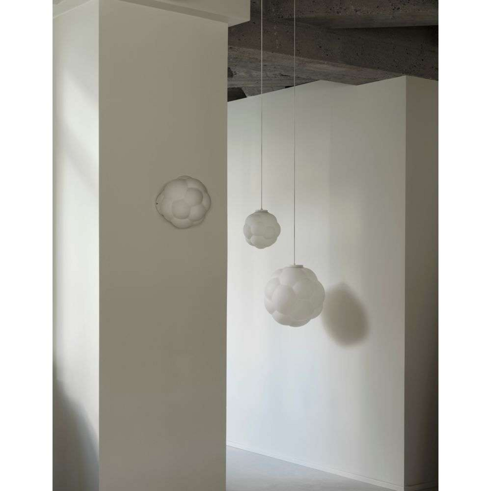 Bubba Plafond/Vägglampa Ø25 White - Normann Copenhagen
