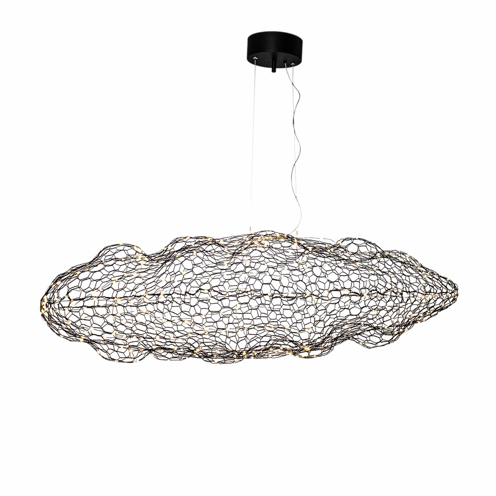 By Rydéns Hayden LED hanging light black matt 76cm