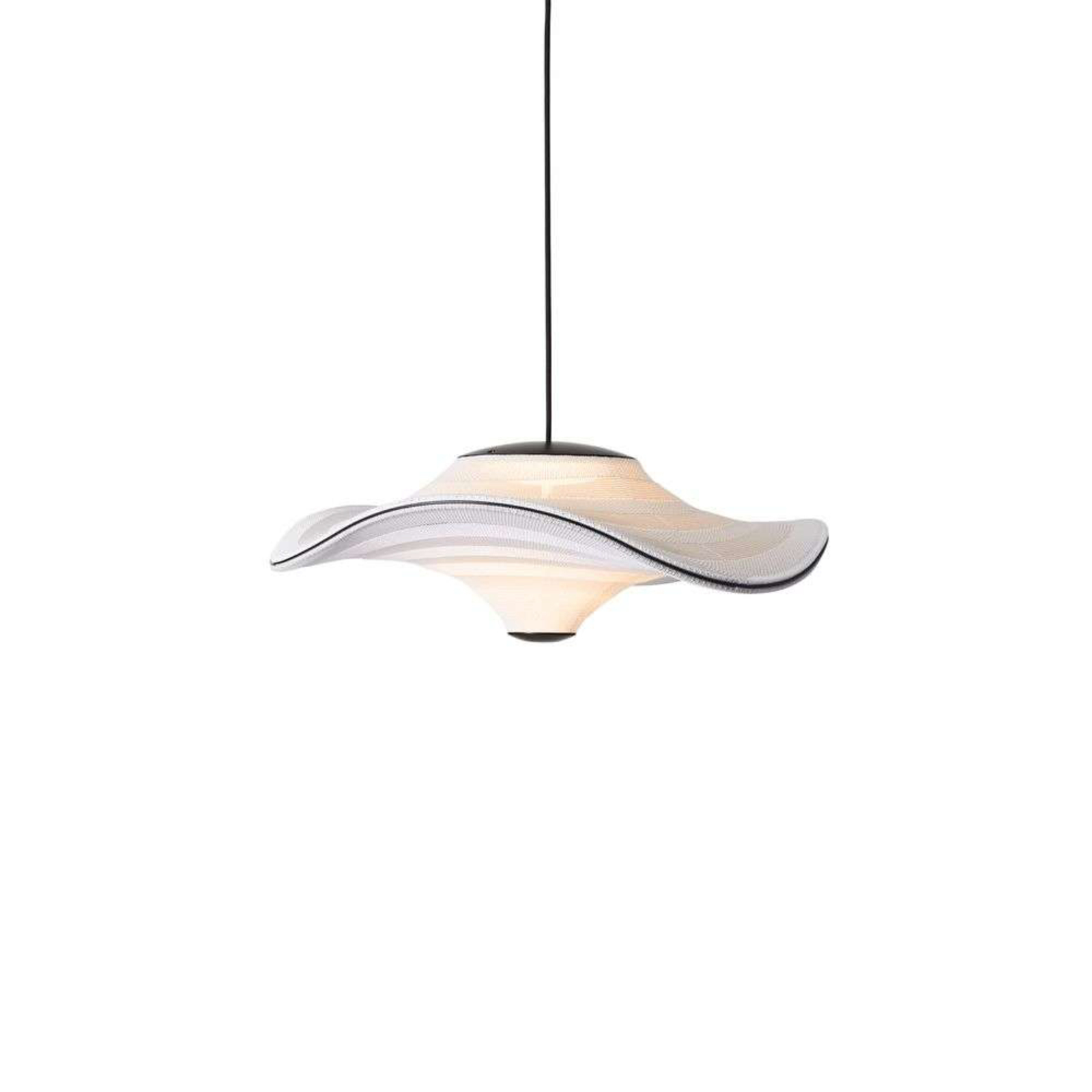 Flying Ø58 LED Riippuvalaisin Ivory White - Made By Hand