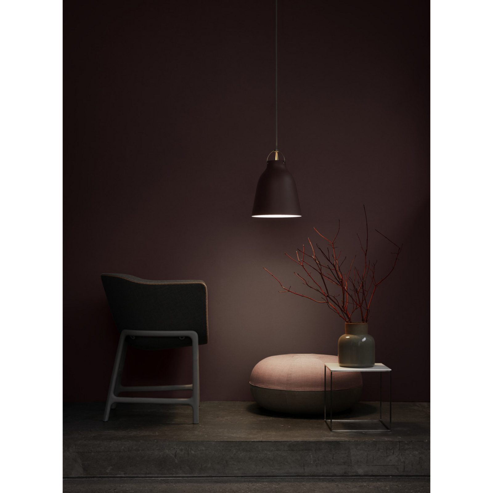 Caravaggio™ P1 Suspension Mat Gris25 - Fritz Hansen