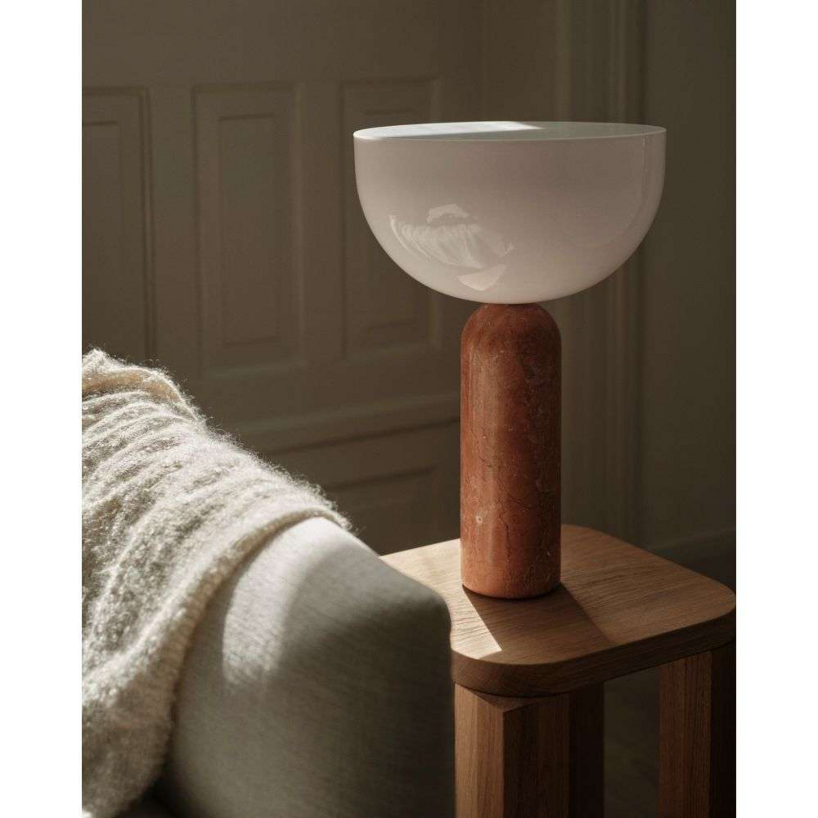 Kizu Bordlampe Large Red - New Works